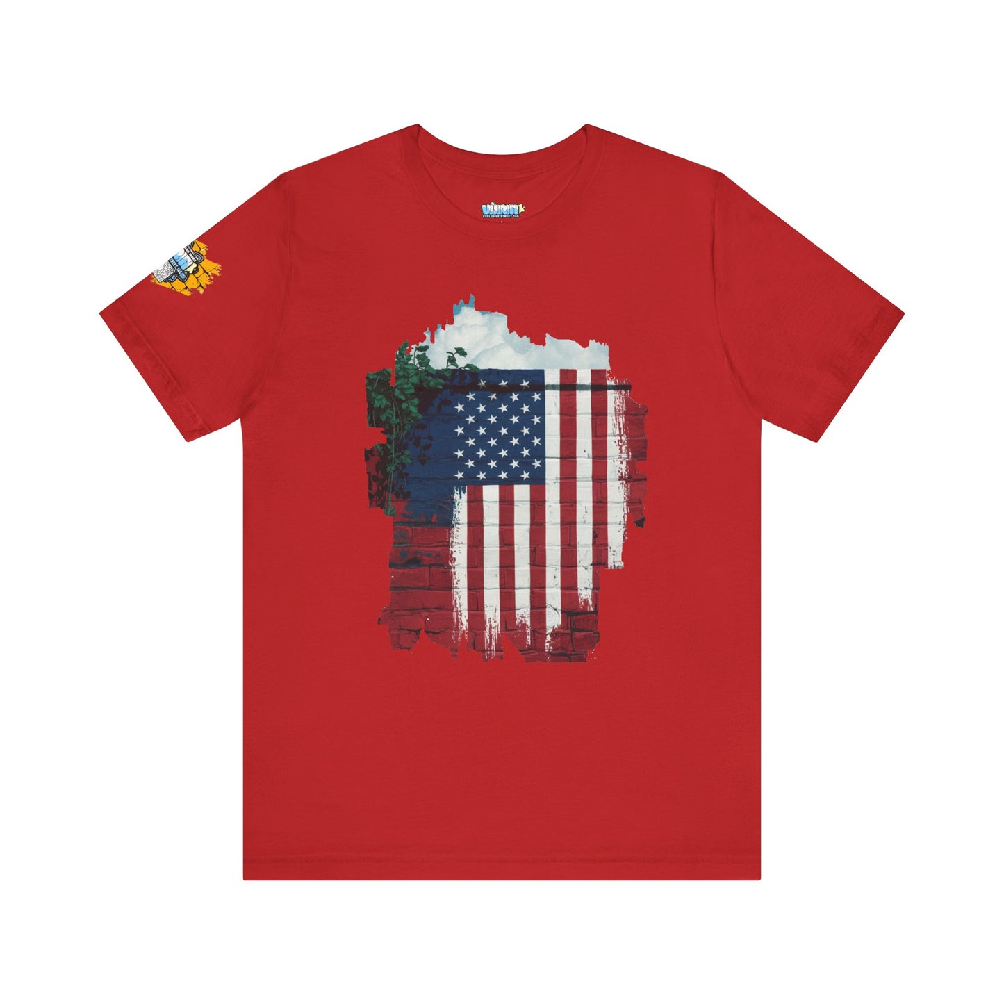American flag tee