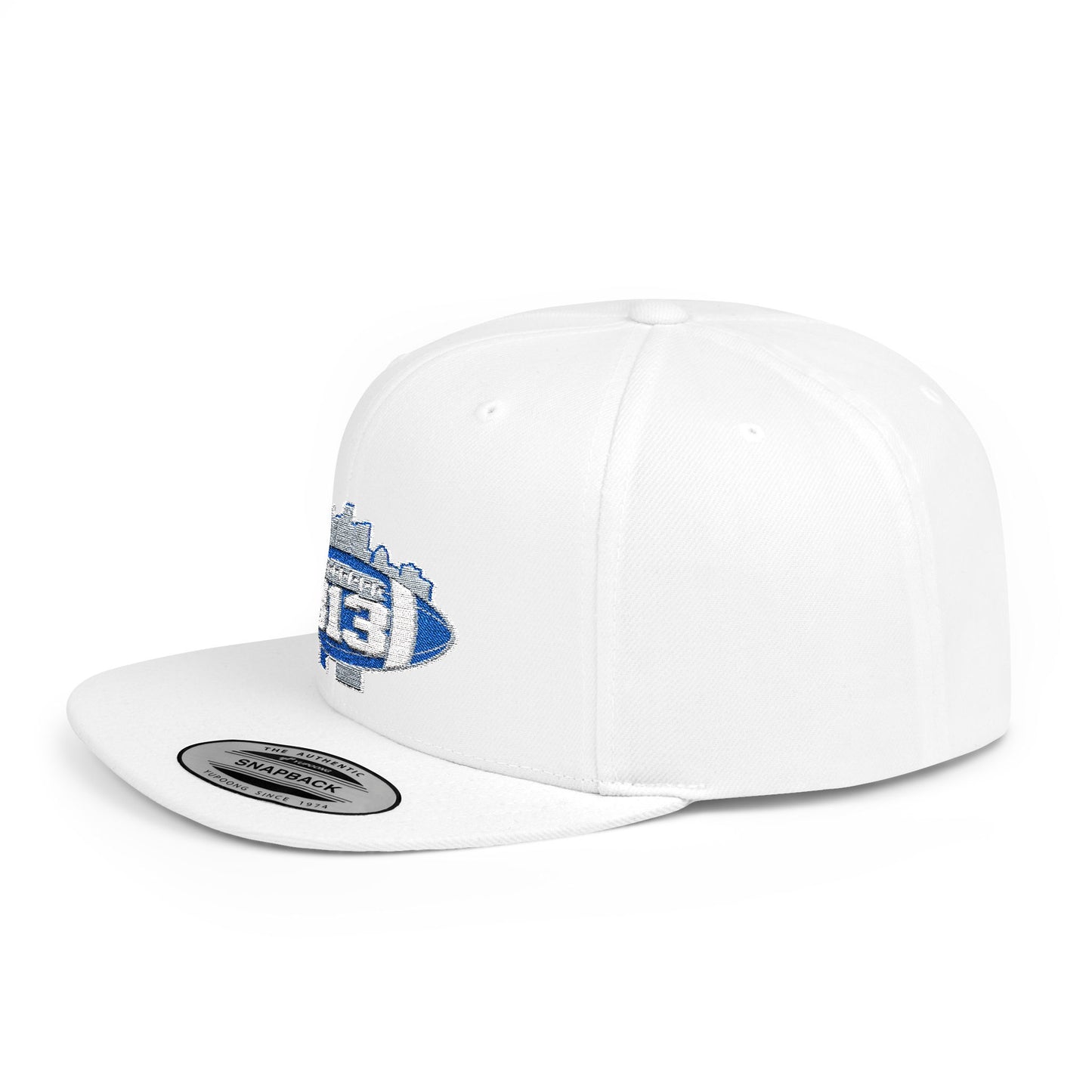 313 football Flat Bill Snapback