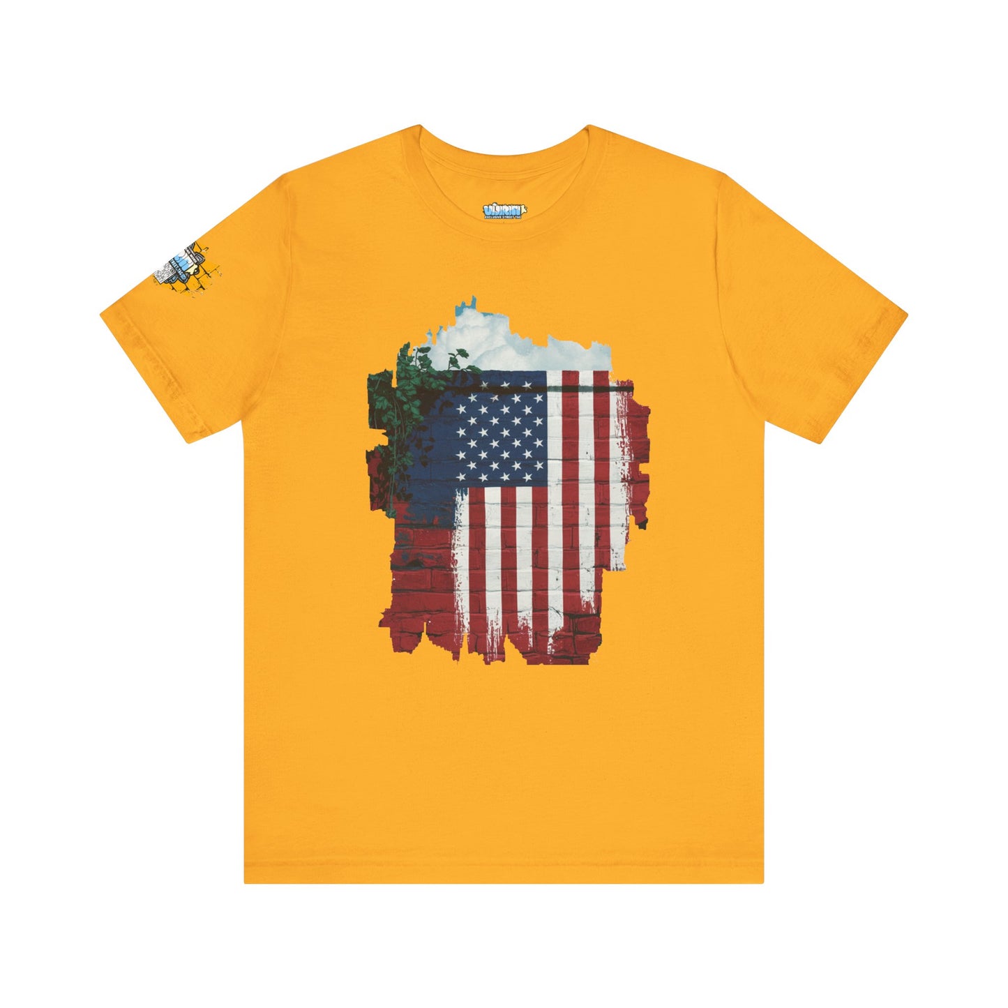 American flag tee