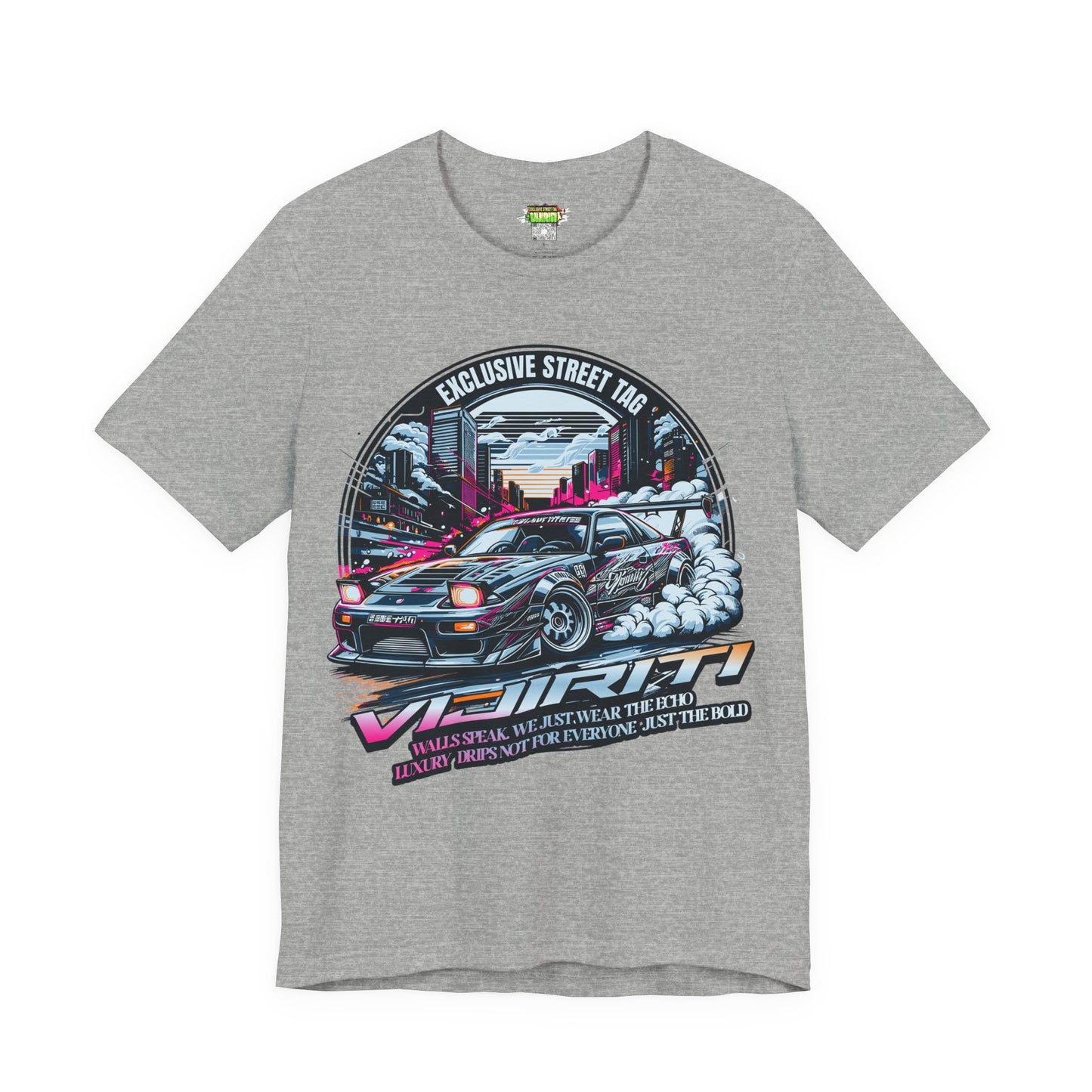 Vijiriti Retro Street Art Tee, Vintage Graphic Shirt, Urban Fashion Surprise, Car Lover Gift, Unisex Vintage Wear