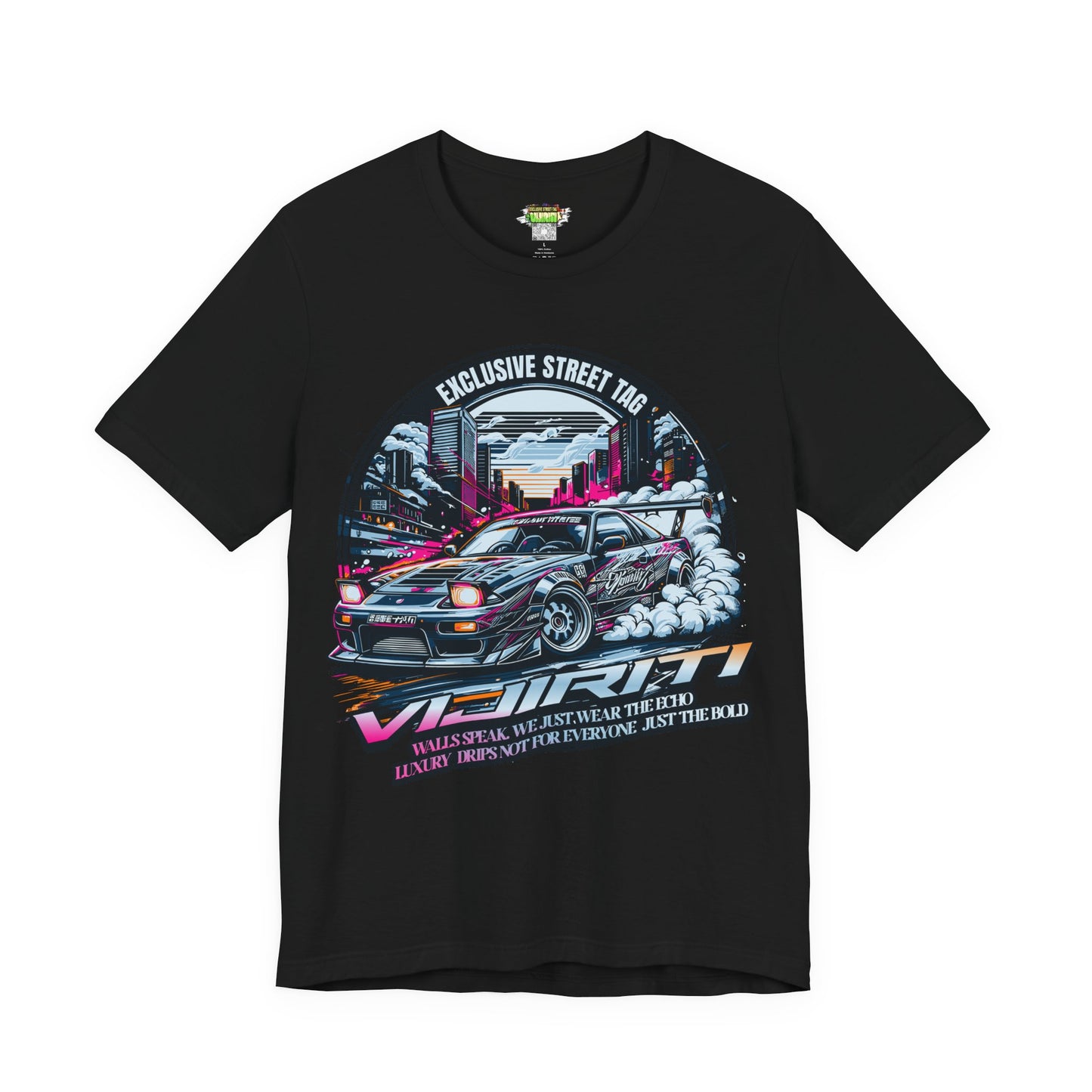Vijiriti Retro Street Art Tee, Vintage Graphic Shirt, Urban Fashion Surprise, Car Lover Gift, Unisex Vintage Wear