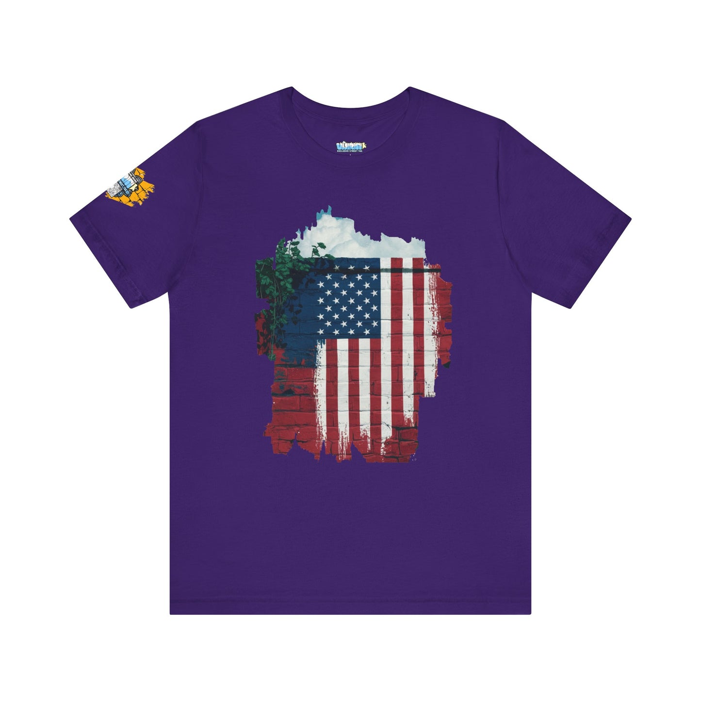 American flag tee