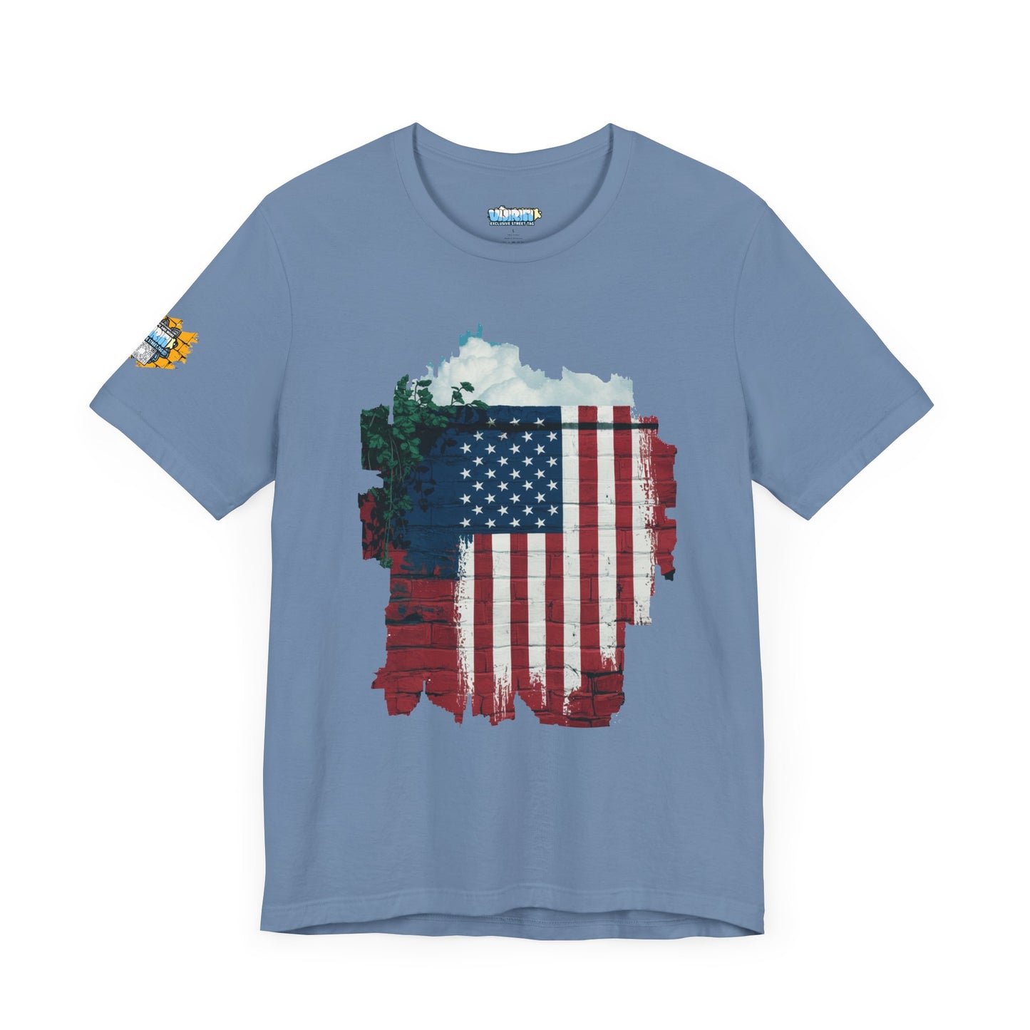 American flag tee