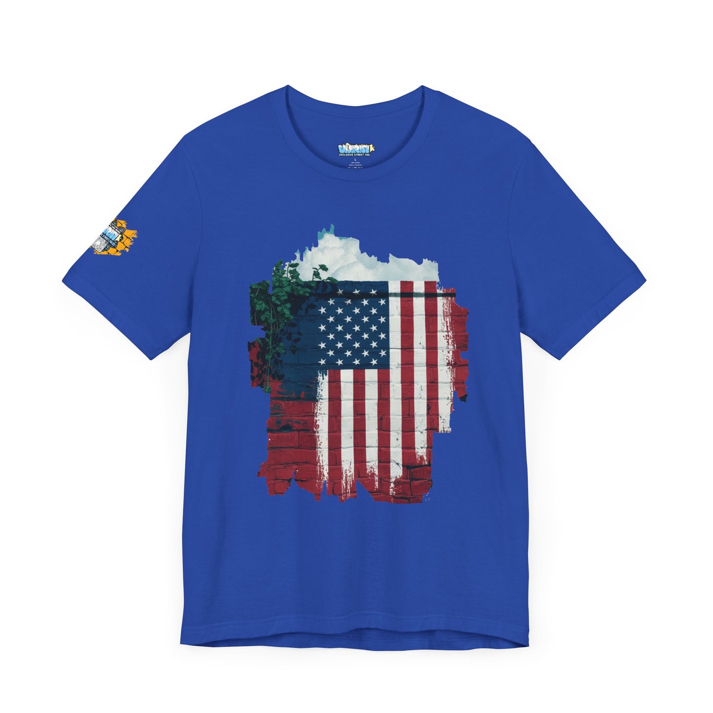 American flag tee