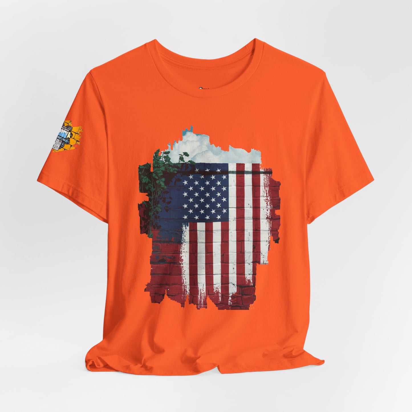 American flag tee