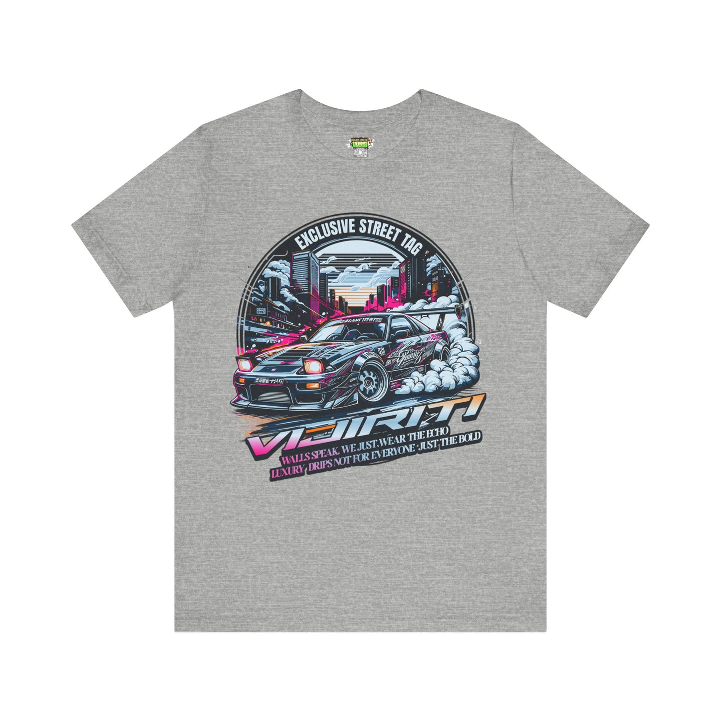 Vijiriti Retro Street Art Tee, Vintage Graphic Shirt, Urban Fashion Surprise, Car Lover Gift, Unisex Vintage Wear