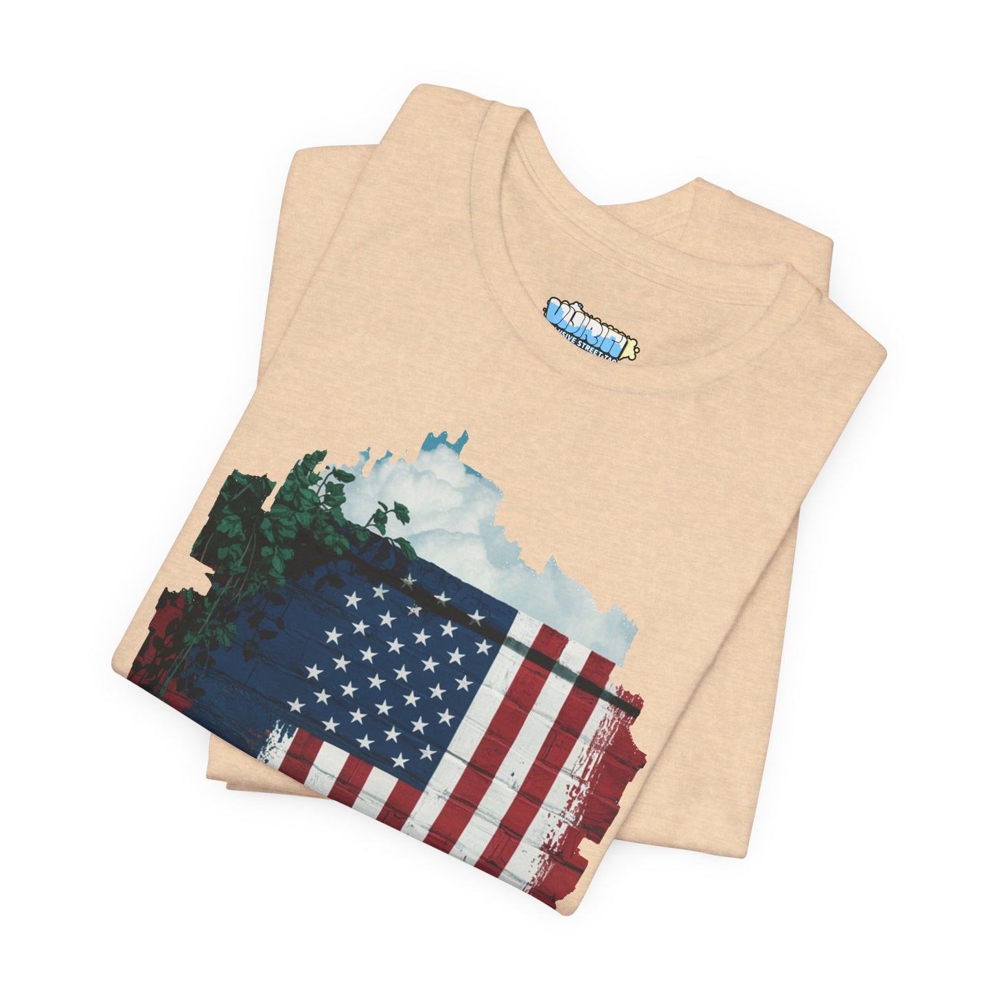 American flag tee