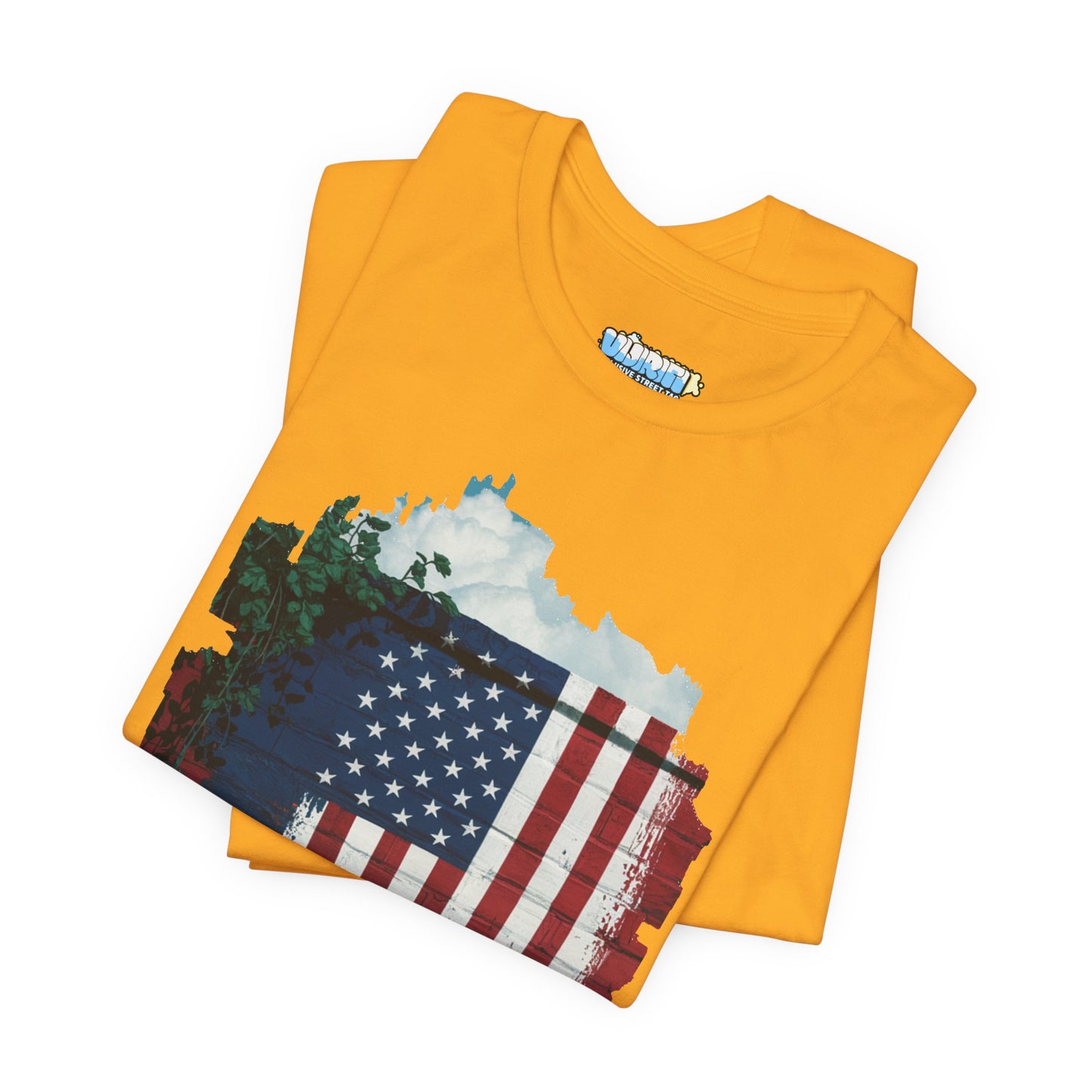 American flag tee