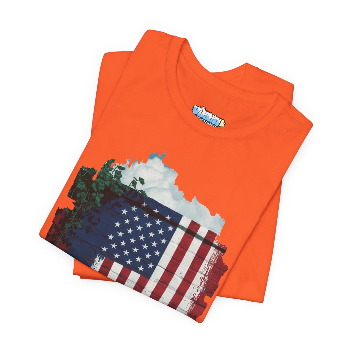 American flag tee