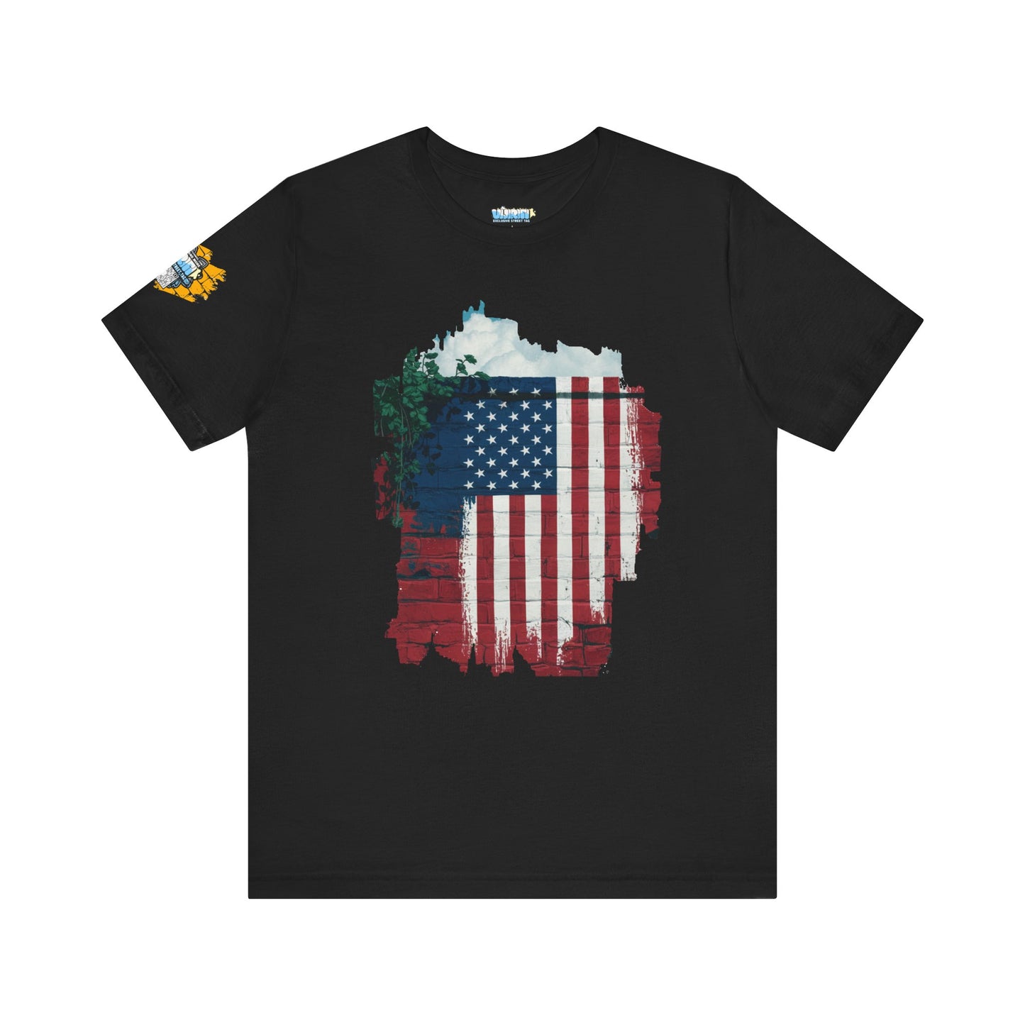 American flag tee