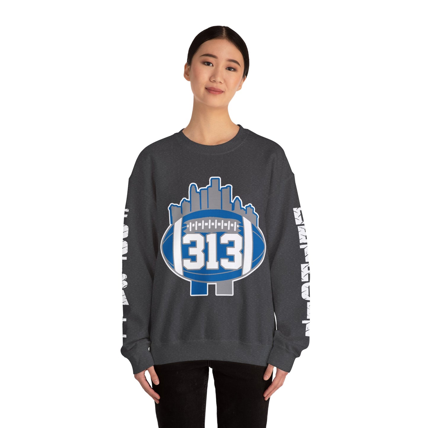 313 foot ball Crewneck Sweatshirt