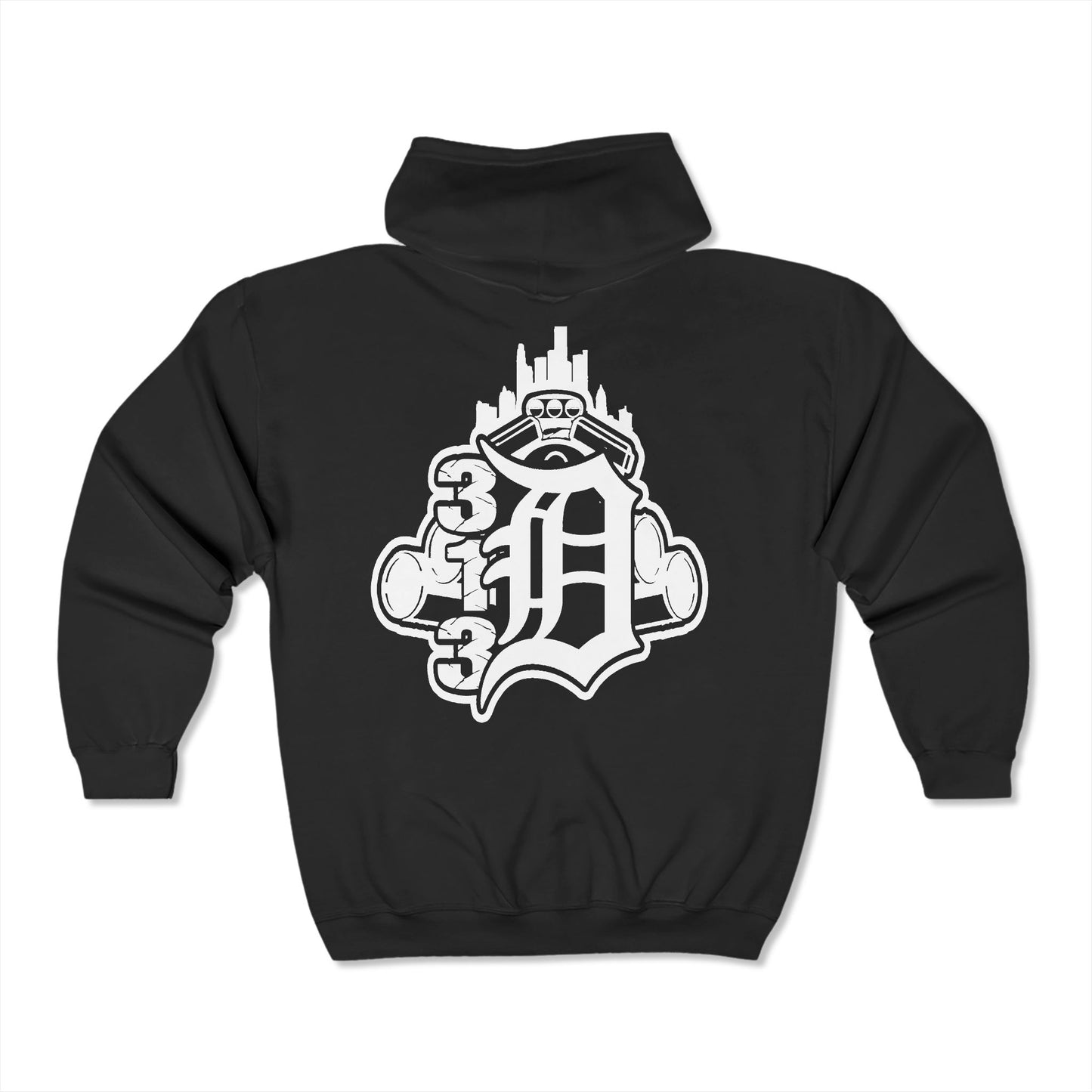 Big motor pipes 313 Det Zip up Hoodie
