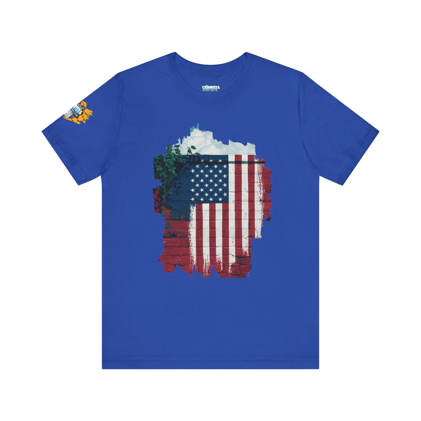 American flag tee