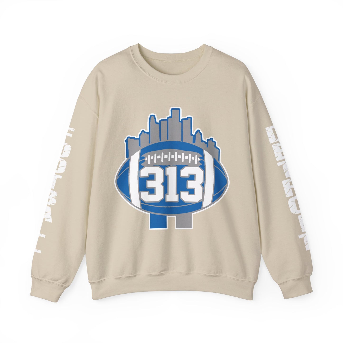 313 foot ball Crewneck Sweatshirt