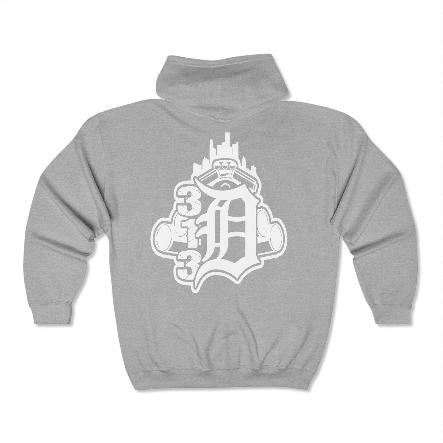 Big motor pipes 313 Det Zip up Hoodie