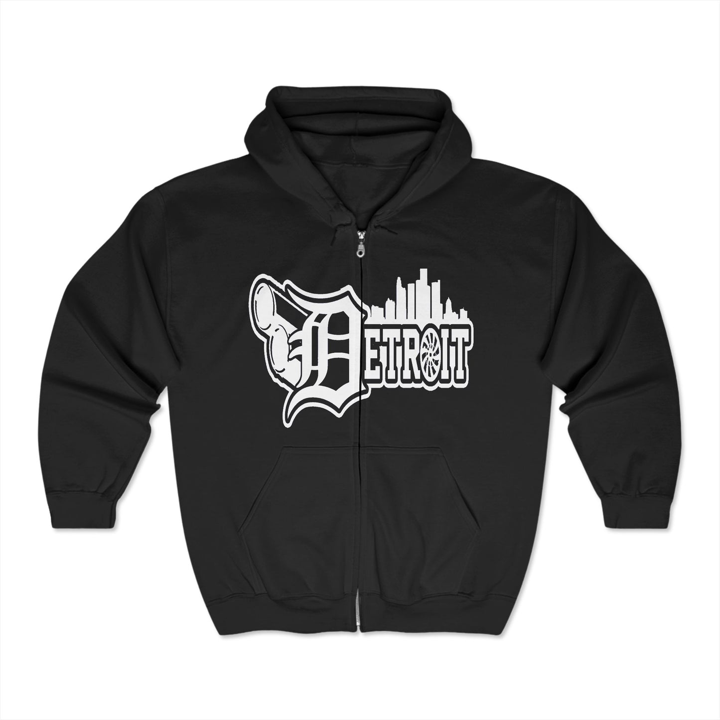 Big motor pipes 313 Det Zip up Hoodie