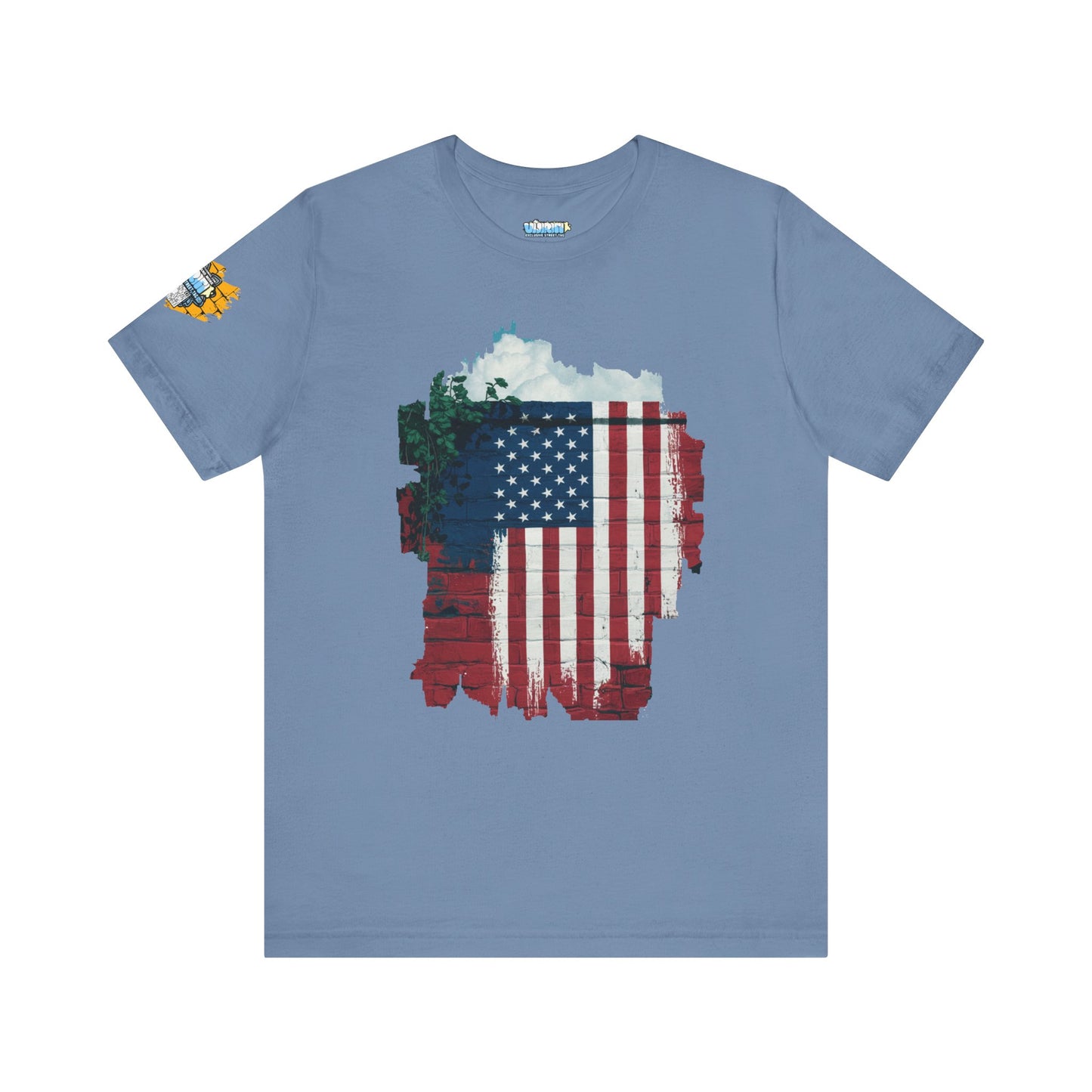 American flag tee