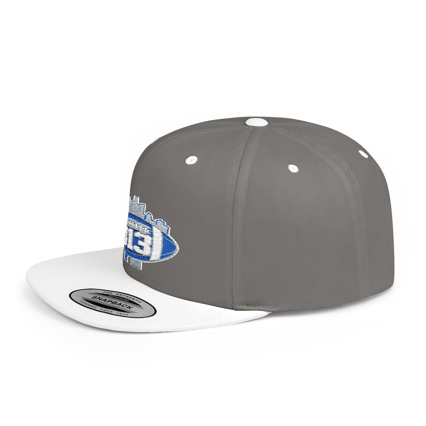 313 football Flat Bill Snapback