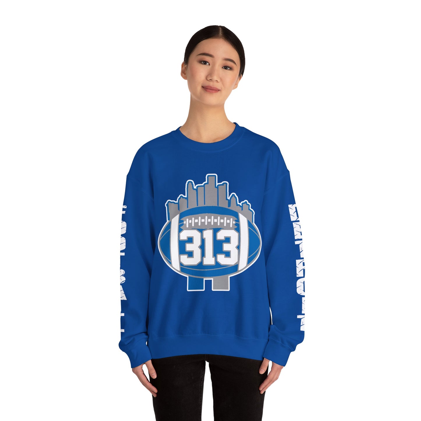 313 foot ball Crewneck Sweatshirt