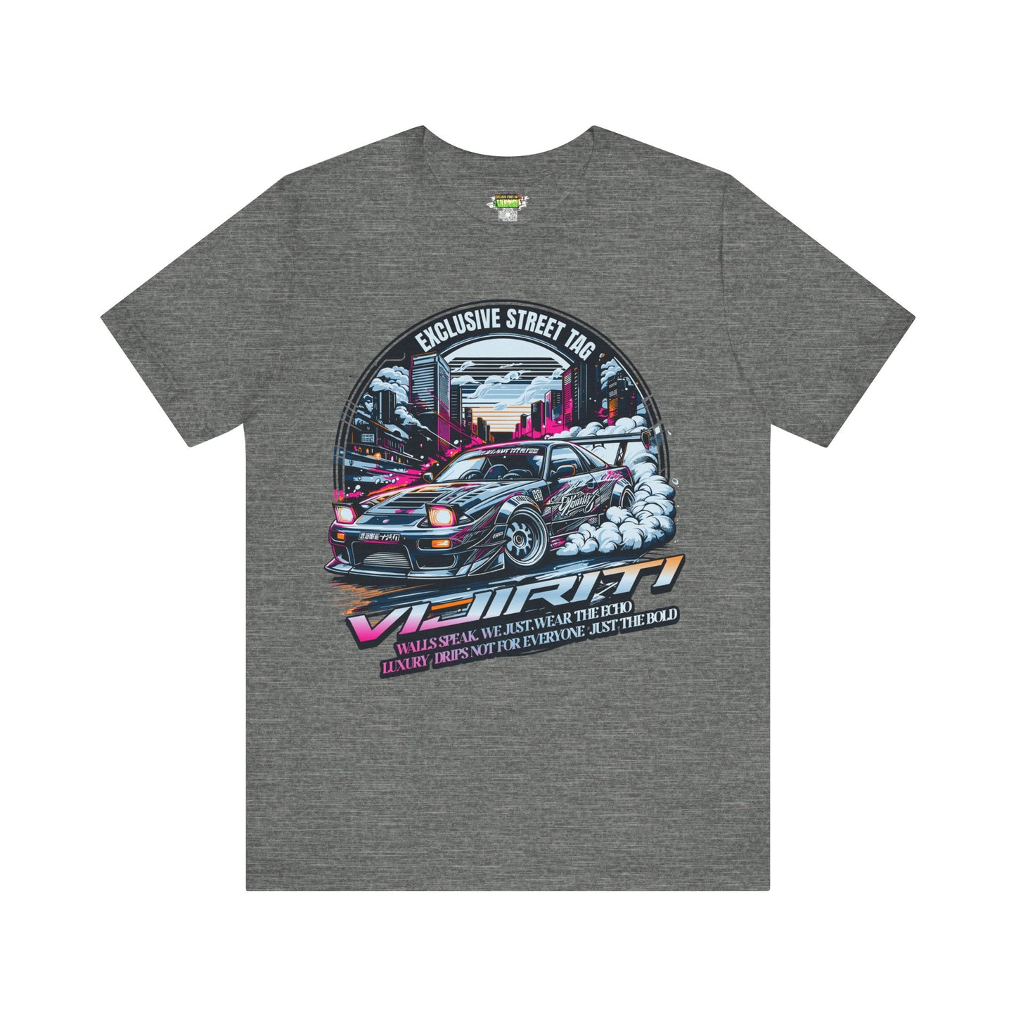 Vijiriti Retro Street Art Tee, Vintage Graphic Shirt, Urban Fashion Surprise, Car Lover Gift, Unisex Vintage Wear