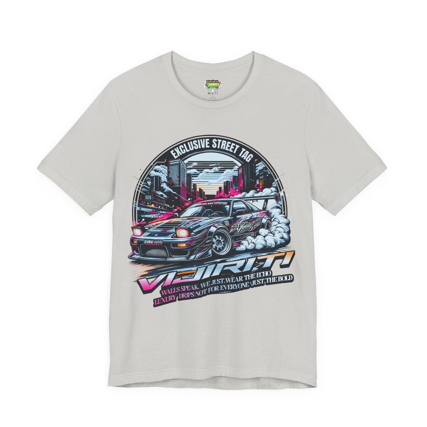 Vijiriti Retro Street Art Tee, Vintage Graphic Shirt, Urban Fashion Surprise, Car Lover Gift, Unisex Vintage Wear