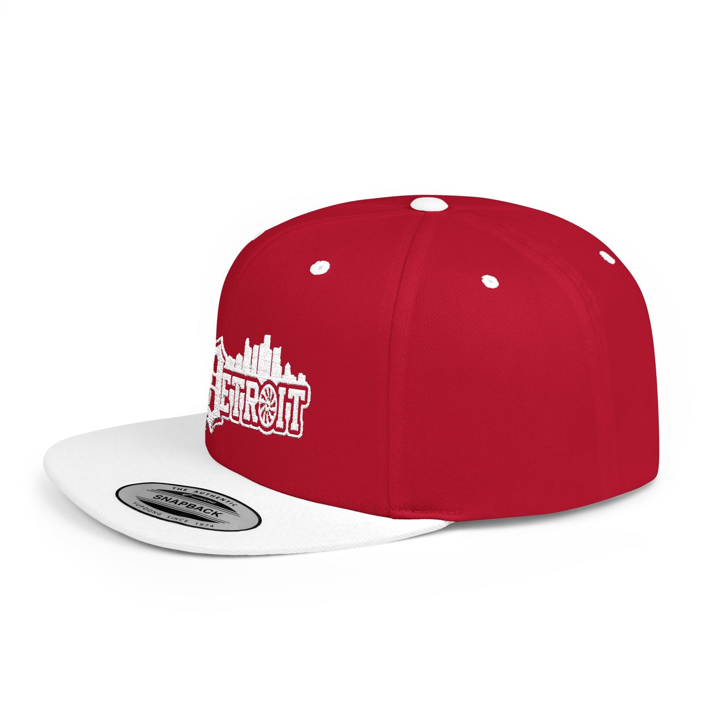 Big pipes detroit Flat Bill Snapback