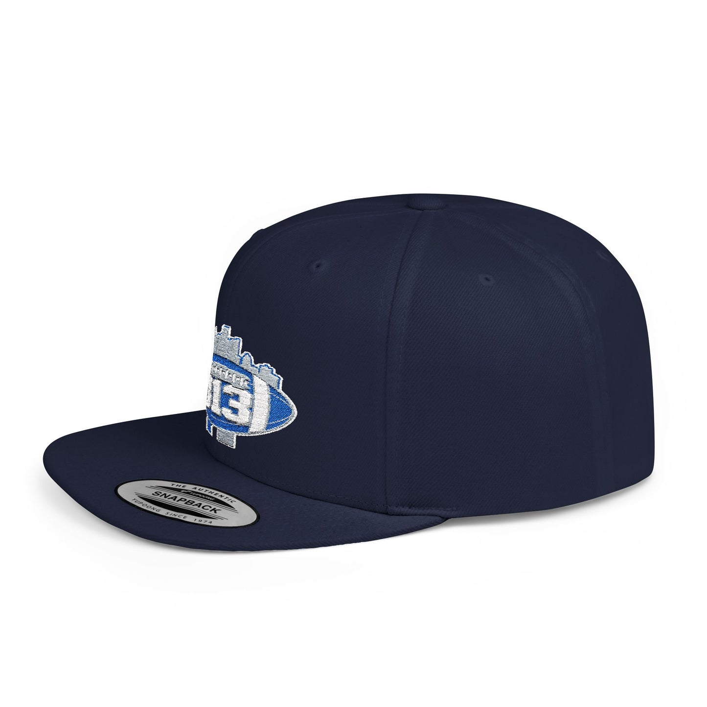 313 football Flat Bill Snapback