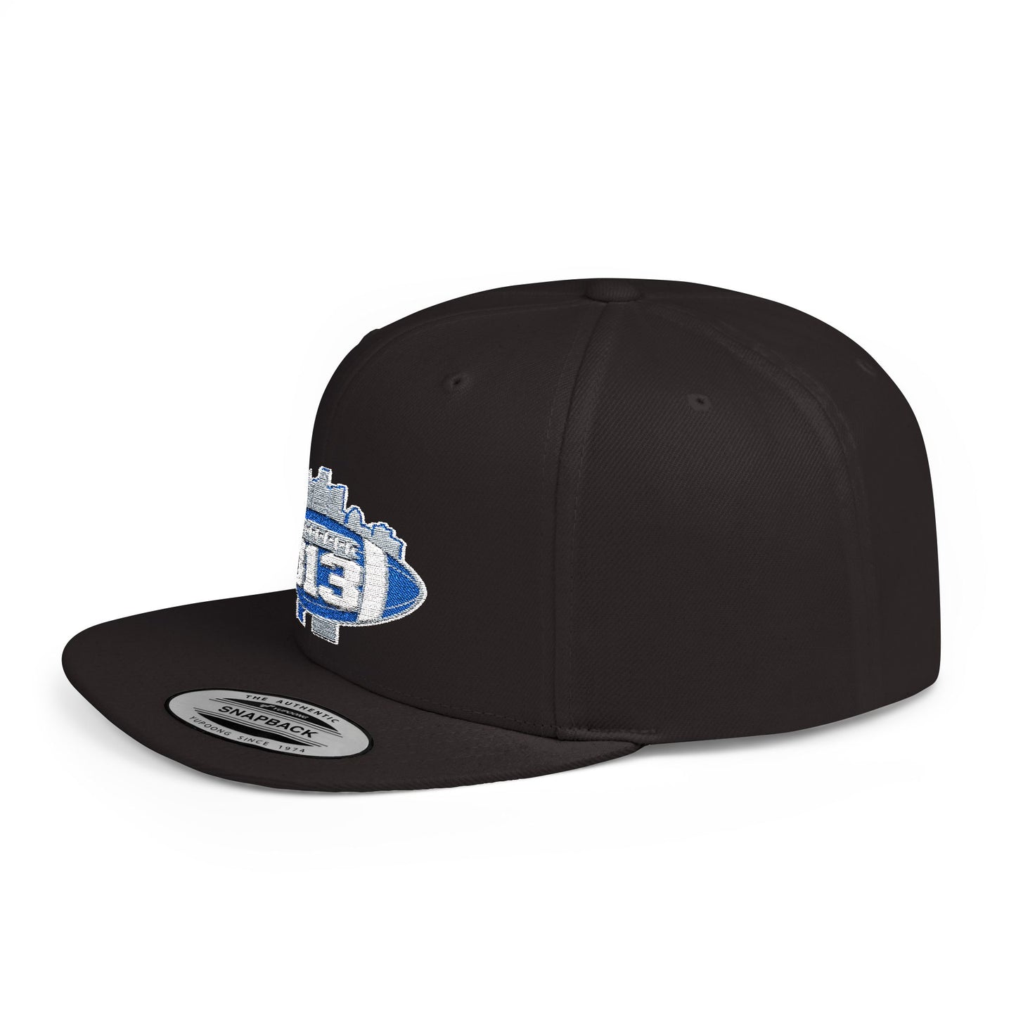 313 football Flat Bill Snapback