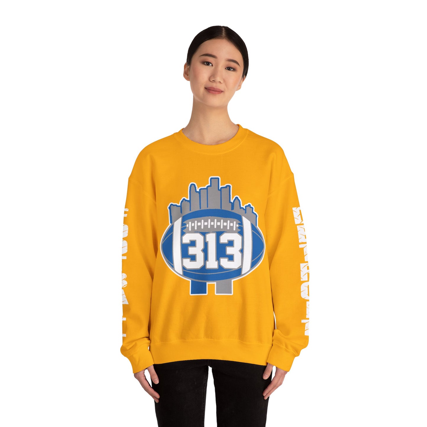 313 foot ball Crewneck Sweatshirt