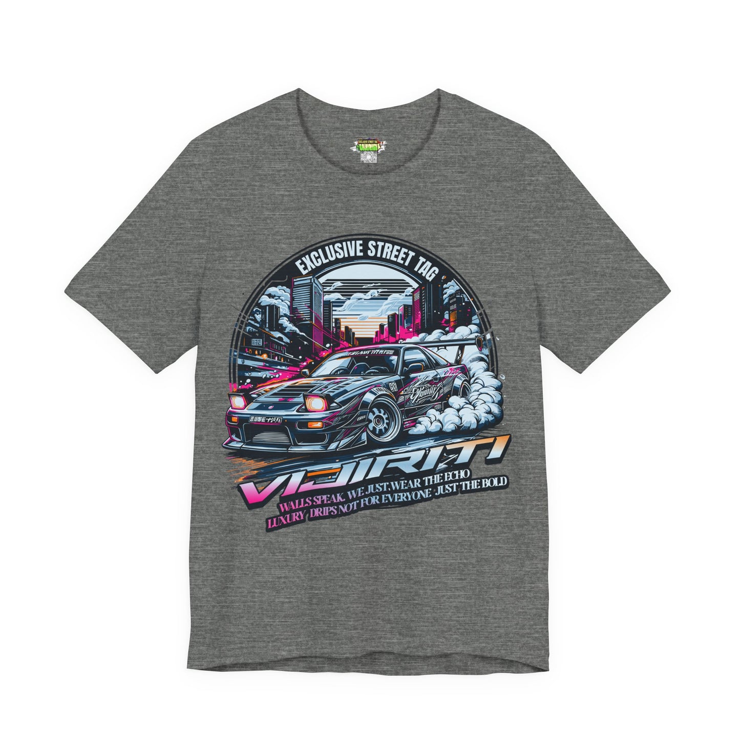 Vijiriti Retro Street Art Tee, Vintage Graphic Shirt, Urban Fashion Surprise, Car Lover Gift, Unisex Vintage Wear