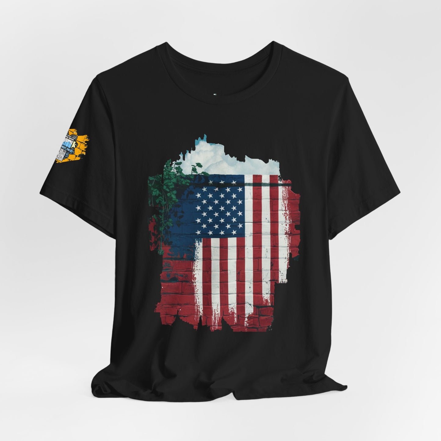 American flag tee