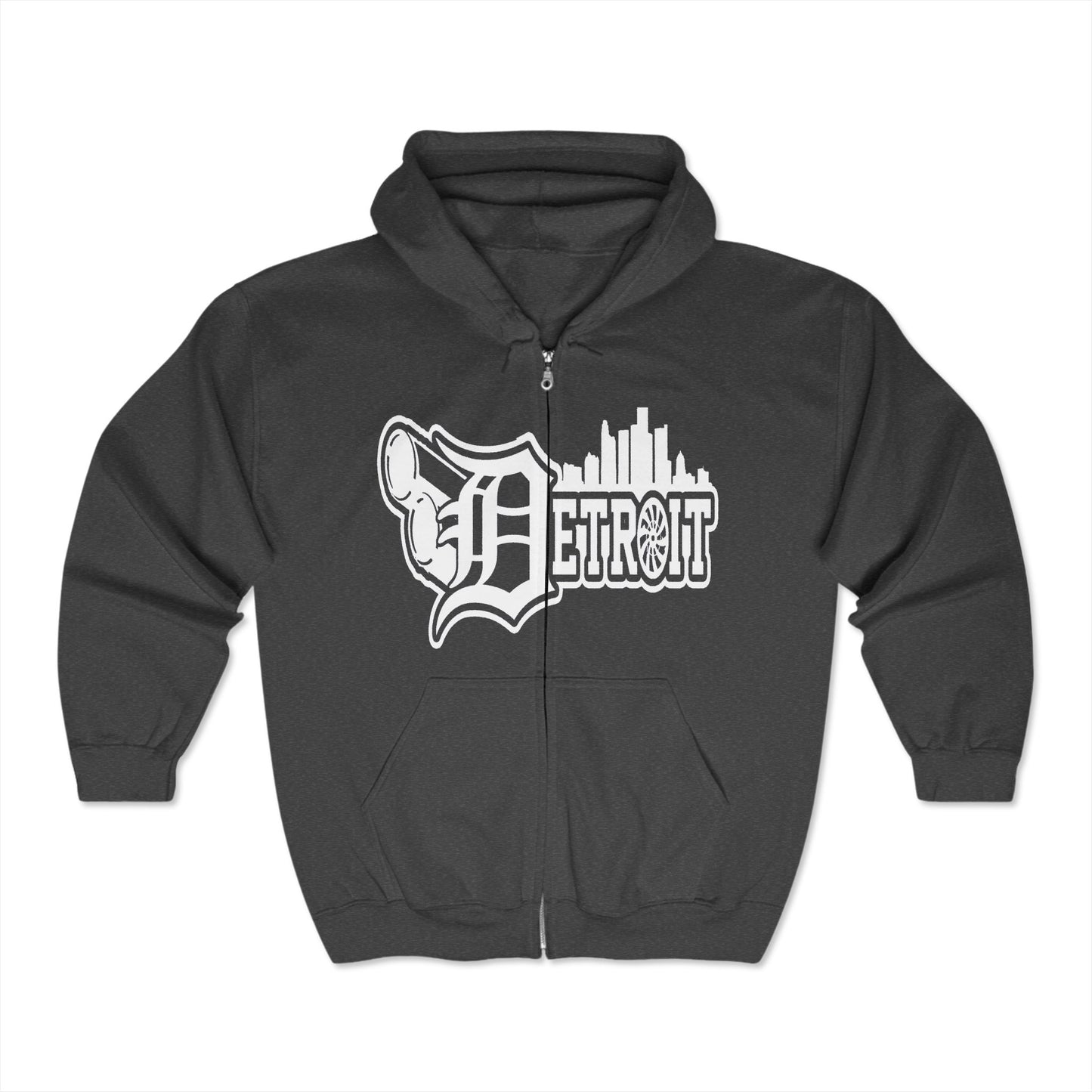 Big motor pipes 313 Det Zip up Hoodie