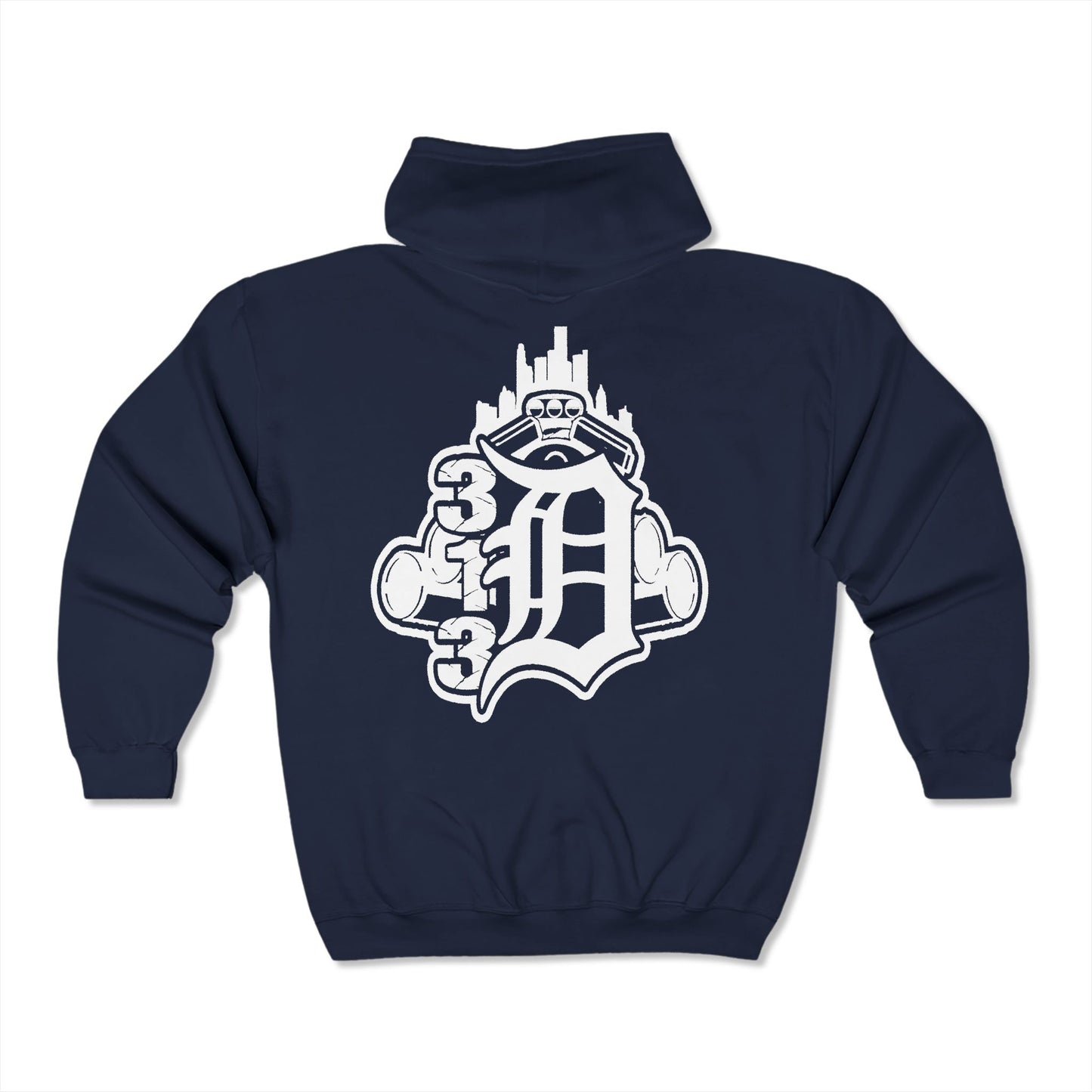 Big motor pipes 313 Det Zip up Hoodie