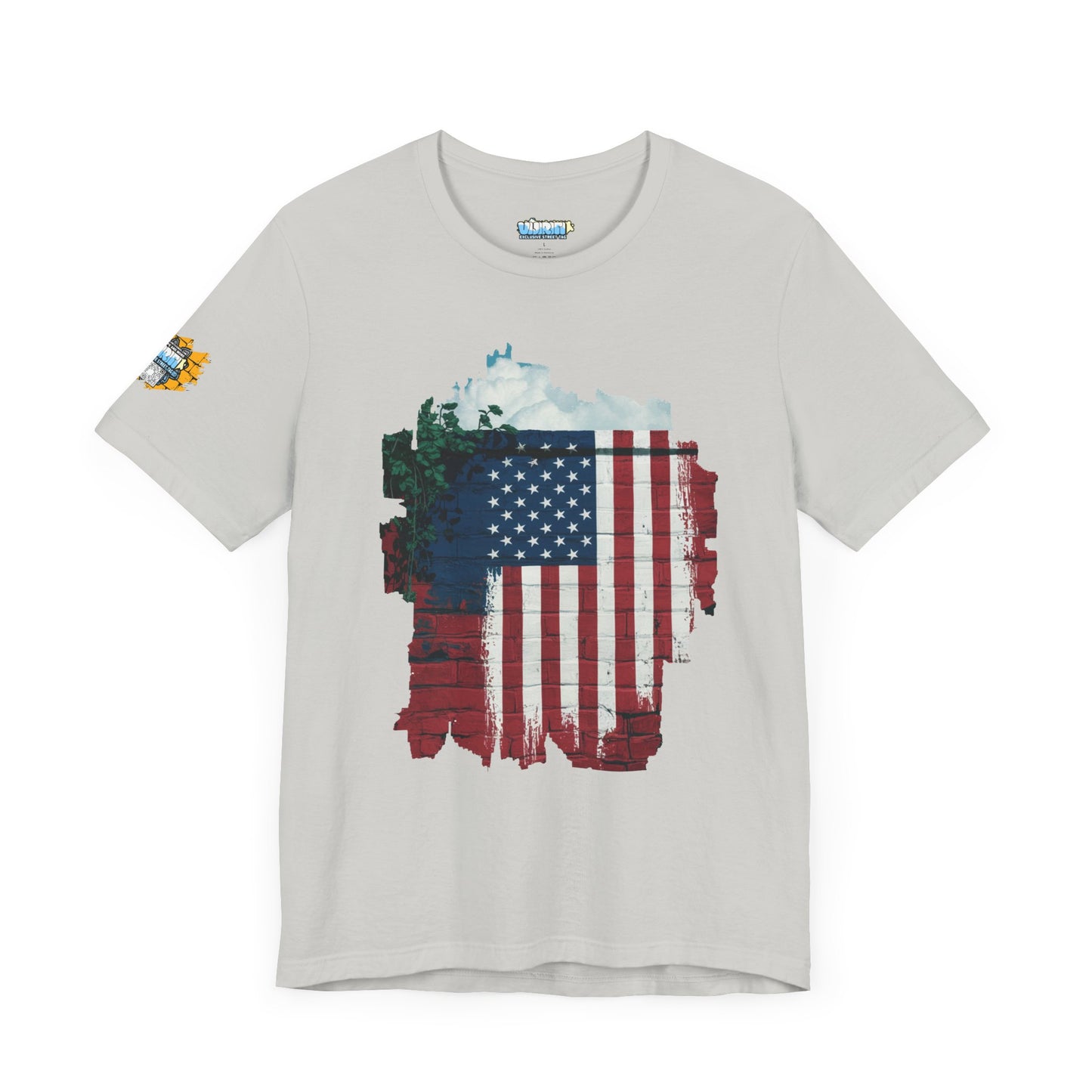 American flag tee