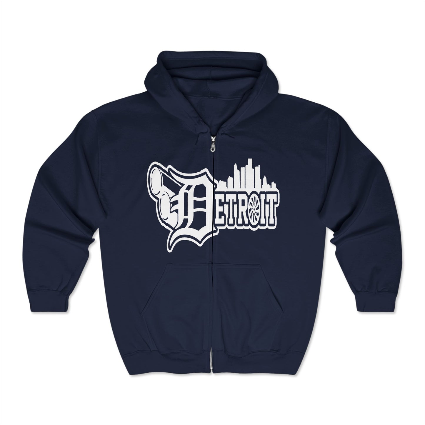 Big motor pipes 313 Det Zip up Hoodie