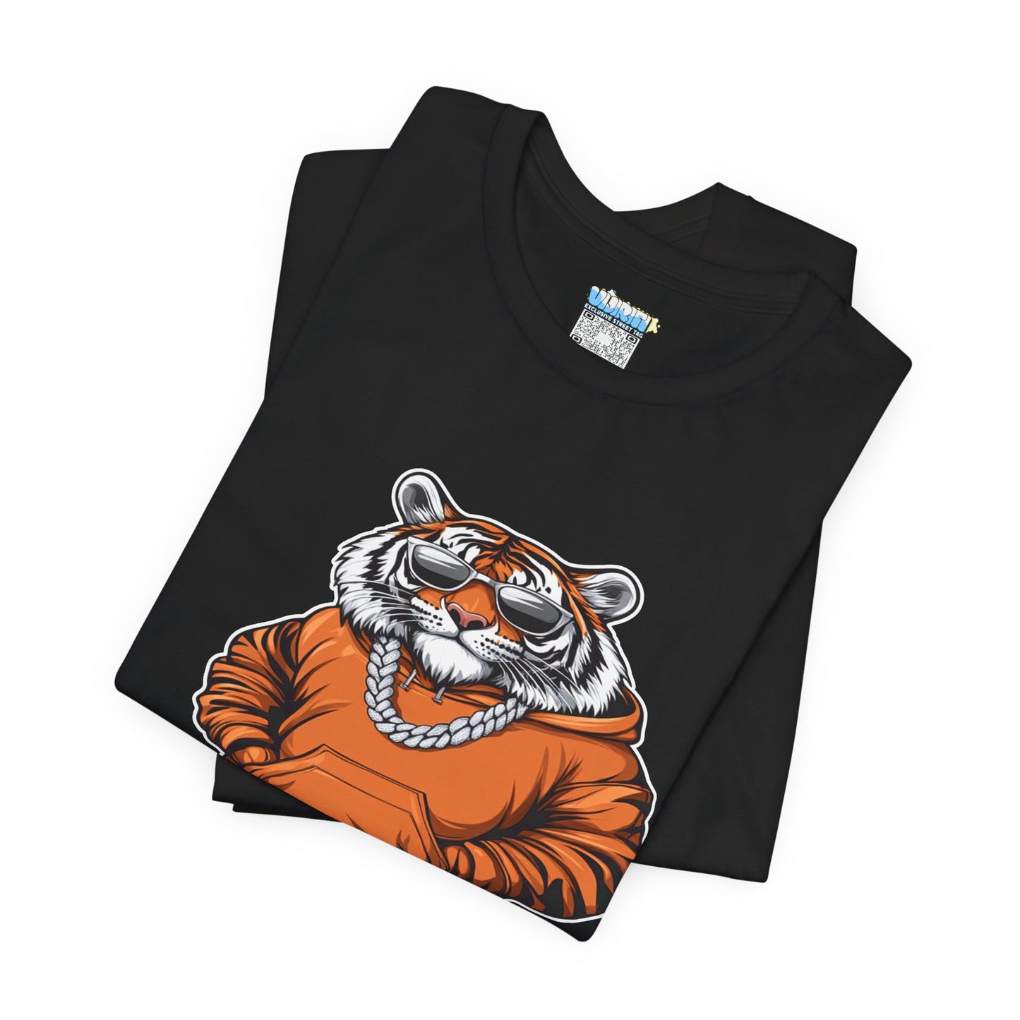 Cool Cat Graphic Tee - Jersey Short Sleeve T-Shirt for Animal Lovers
