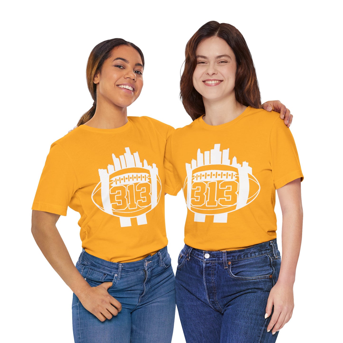 DETROIT 313 FOOT BALL SHIRT