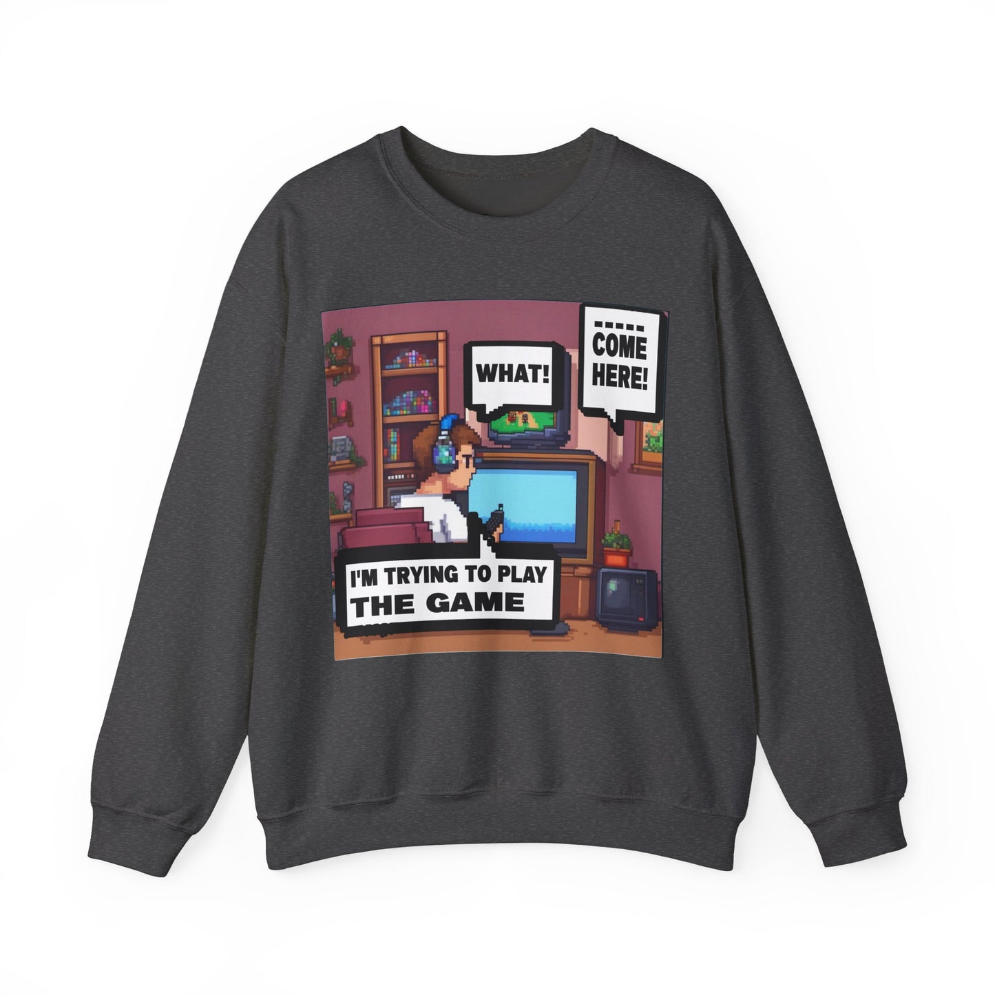I'm trying to play the game v2 Crewneck Sweatshirt