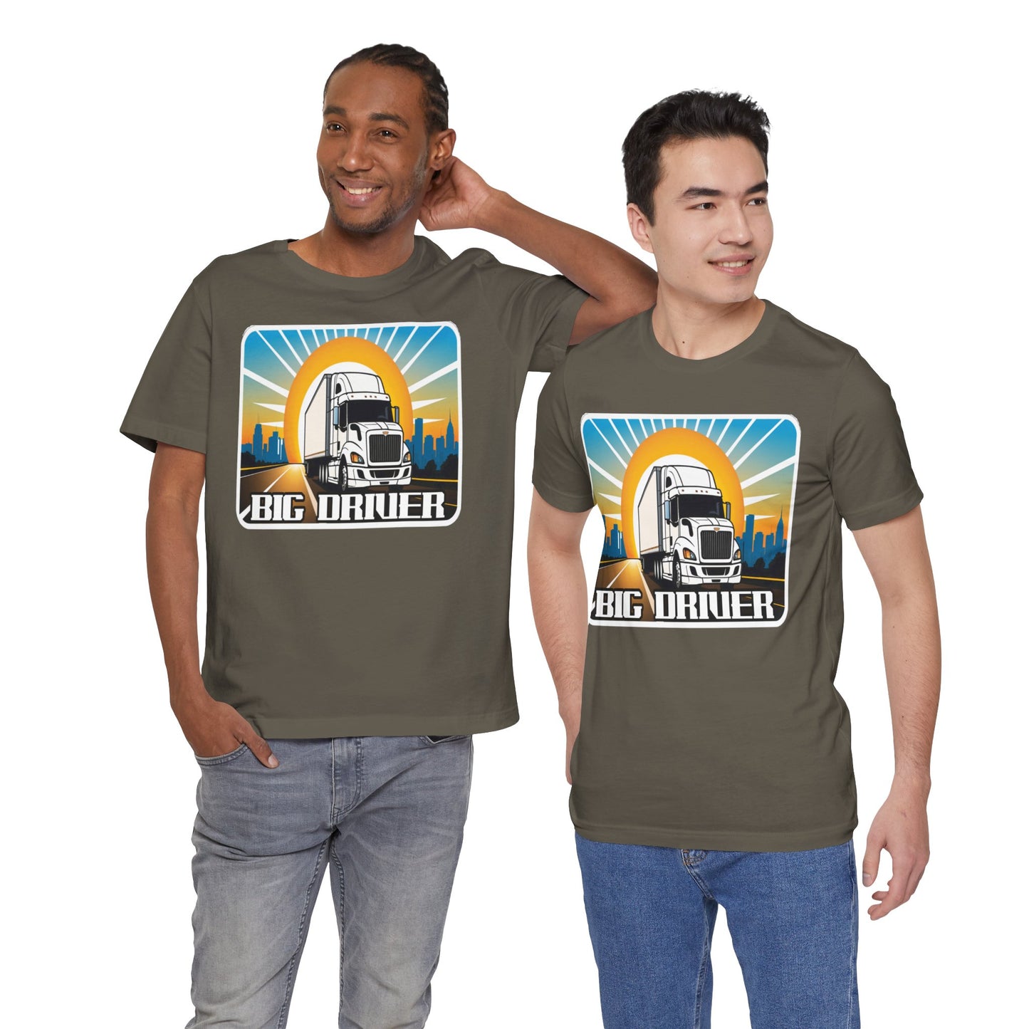 Big driver truck driver shirt