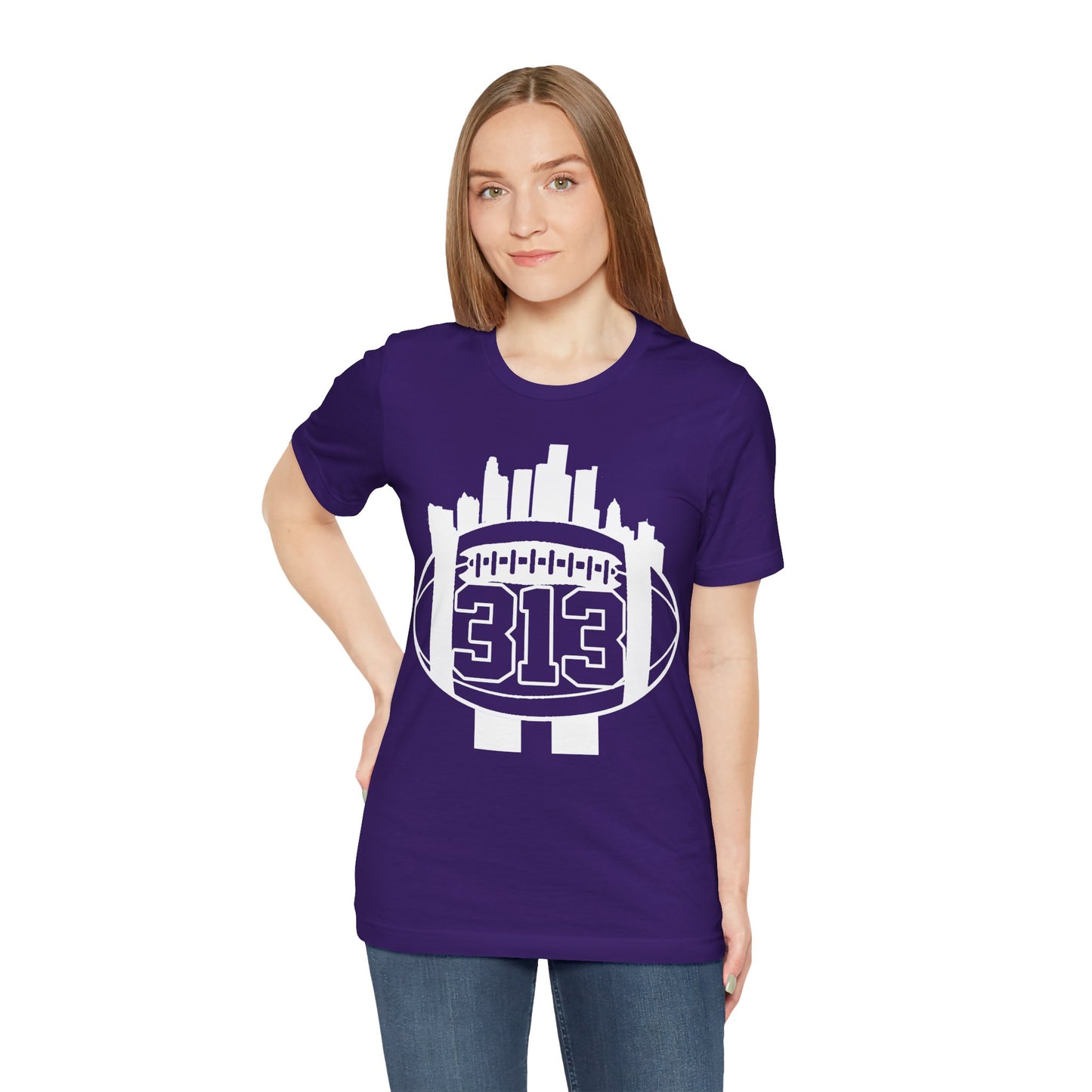 DETROIT 313 FOOT BALL SHIRT