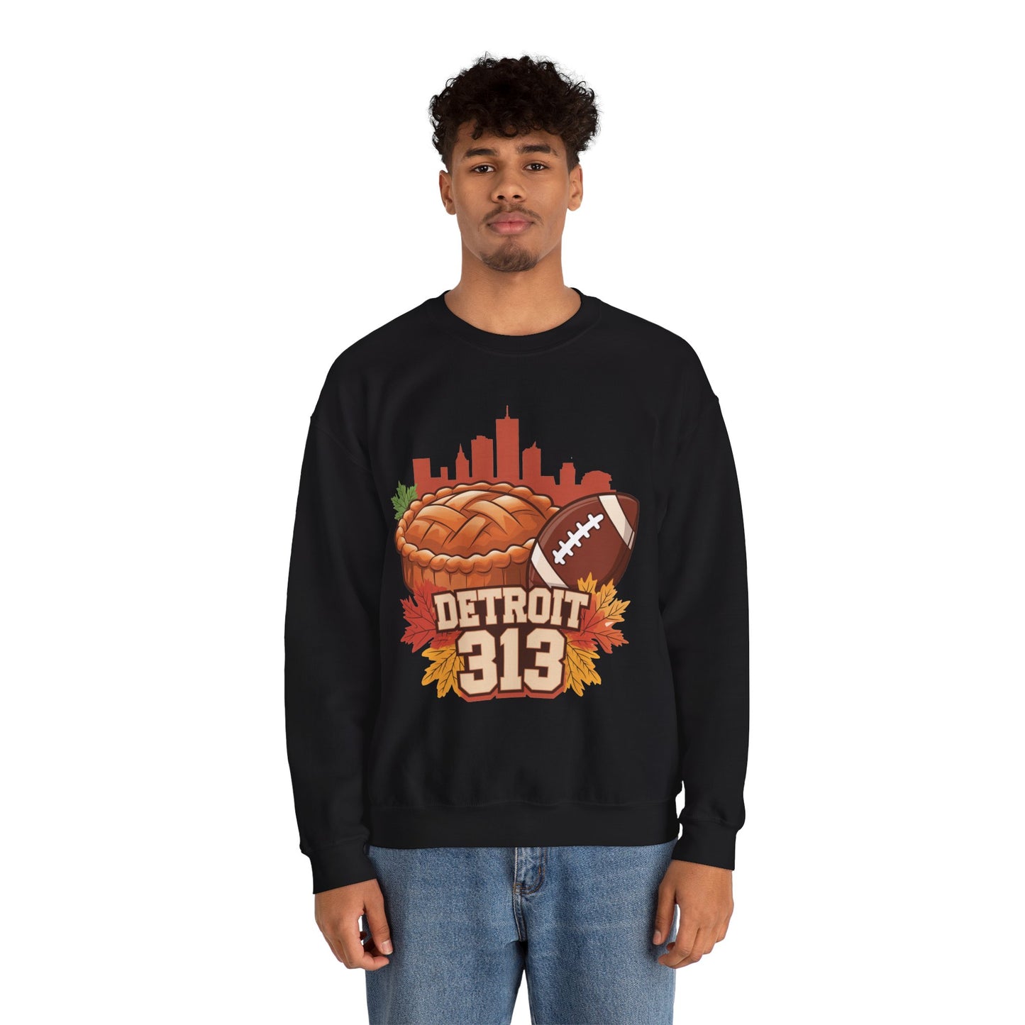 Detroit Fall Crewneck Sweatshirt