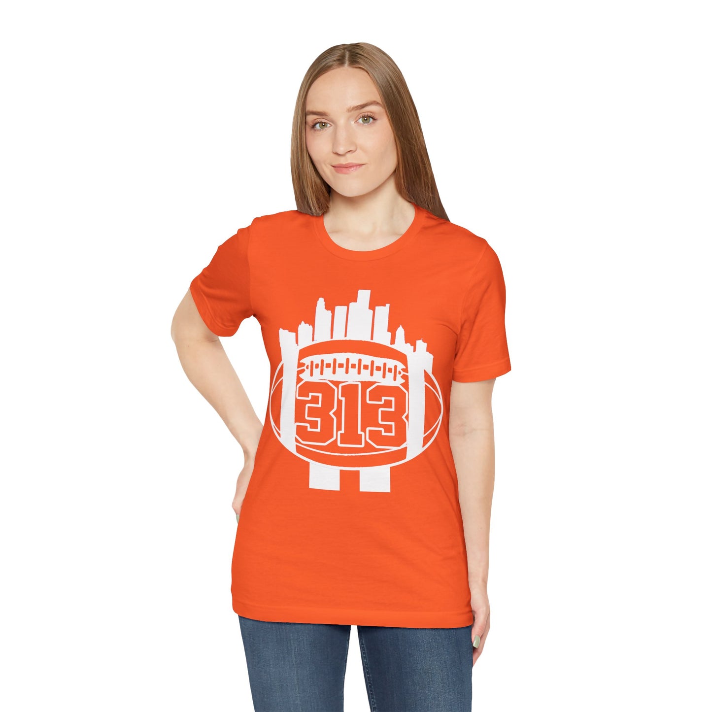 DETROIT 313 FOOT BALL SHIRT