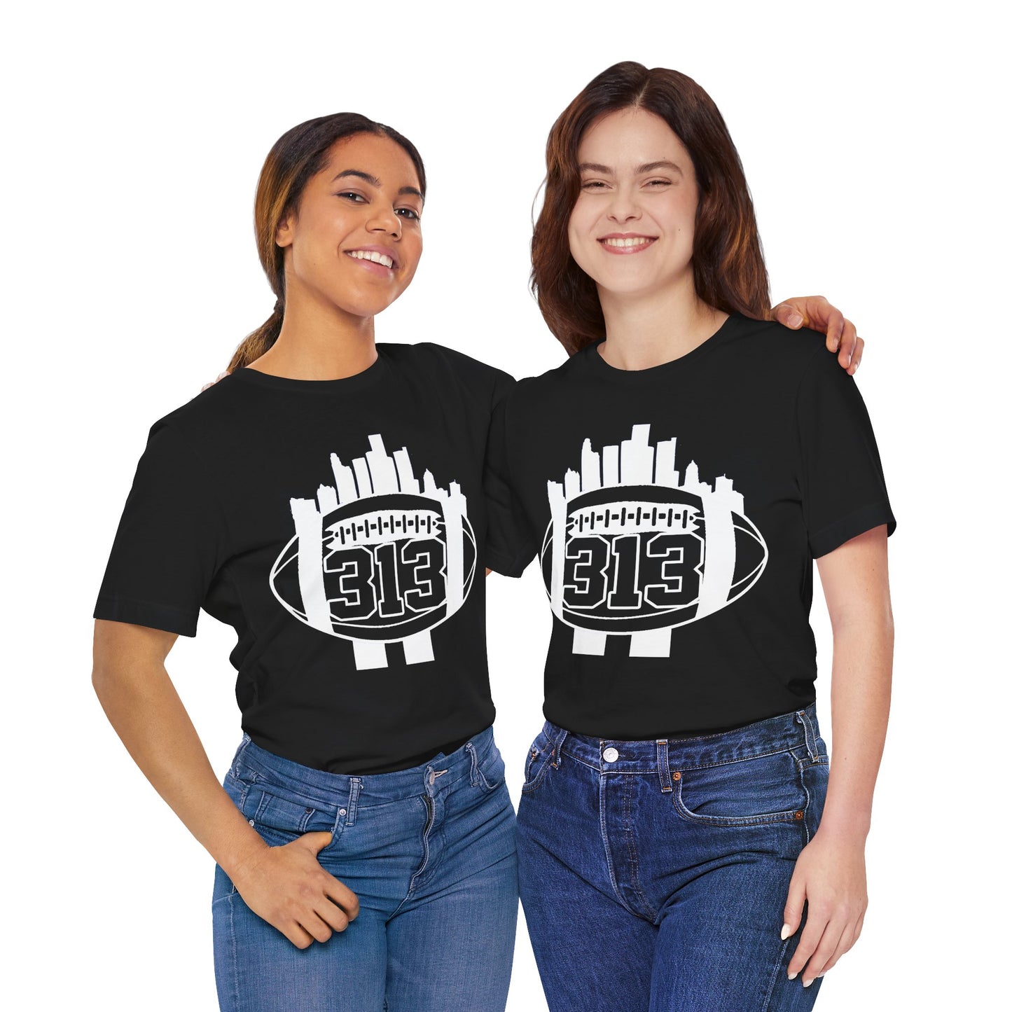 DETROIT 313 FOOT BALL SHIRT