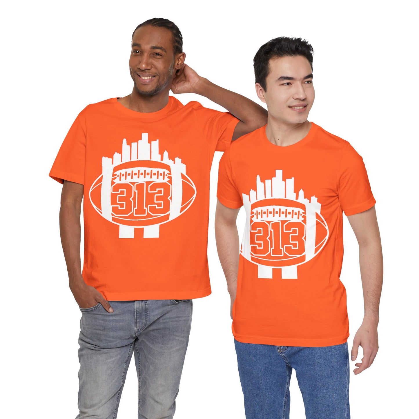 DETROIT 313 FOOT BALL SHIRT