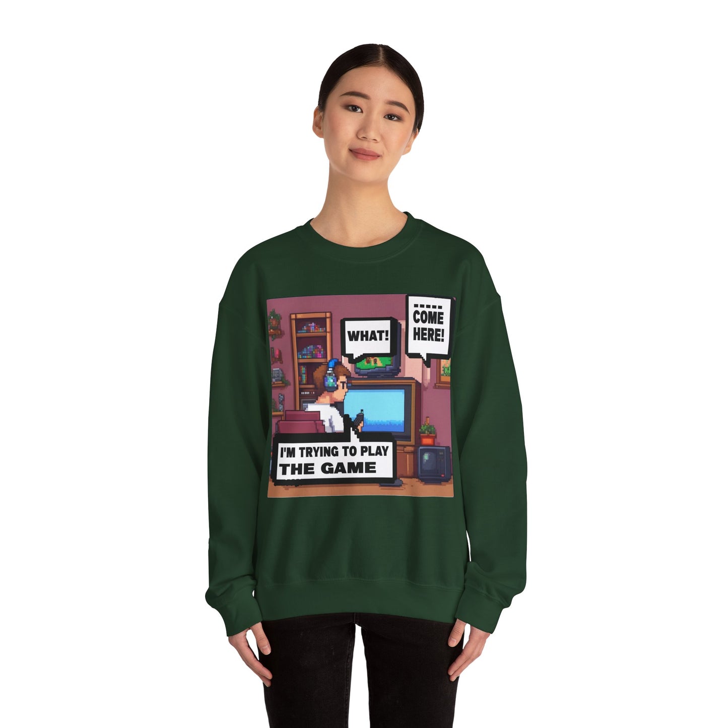 I'm trying to play the game v2 Crewneck Sweatshirt