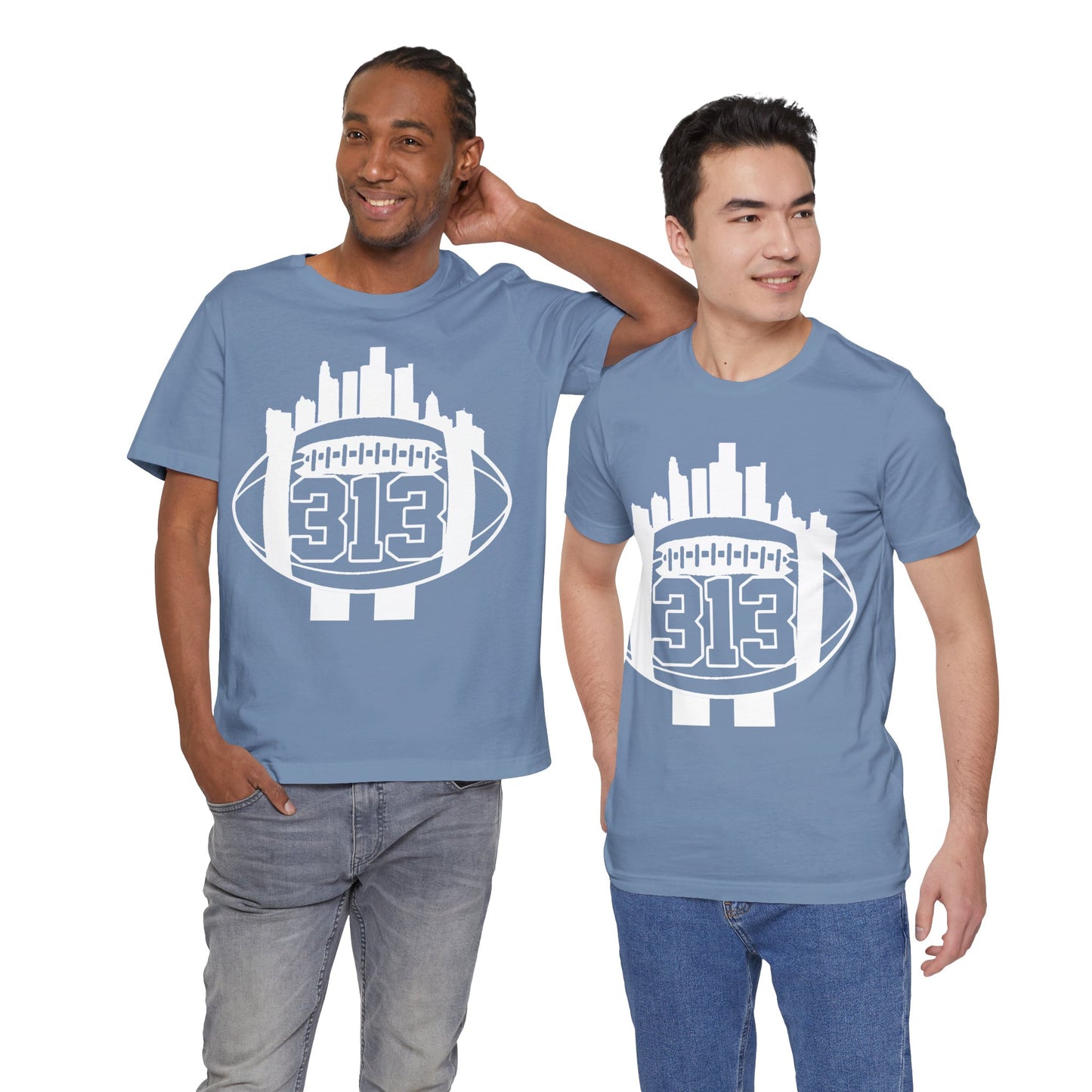 DETROIT 313 FOOT BALL SHIRT