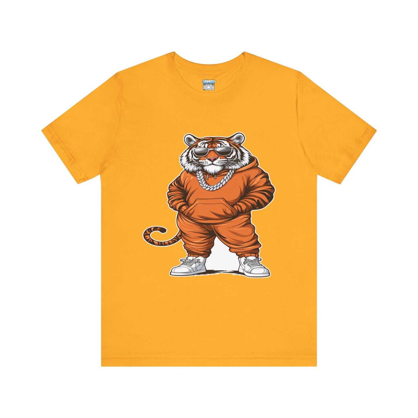 Cool Cat Graphic Tee - Jersey Short Sleeve T-Shirt for Animal Lovers
