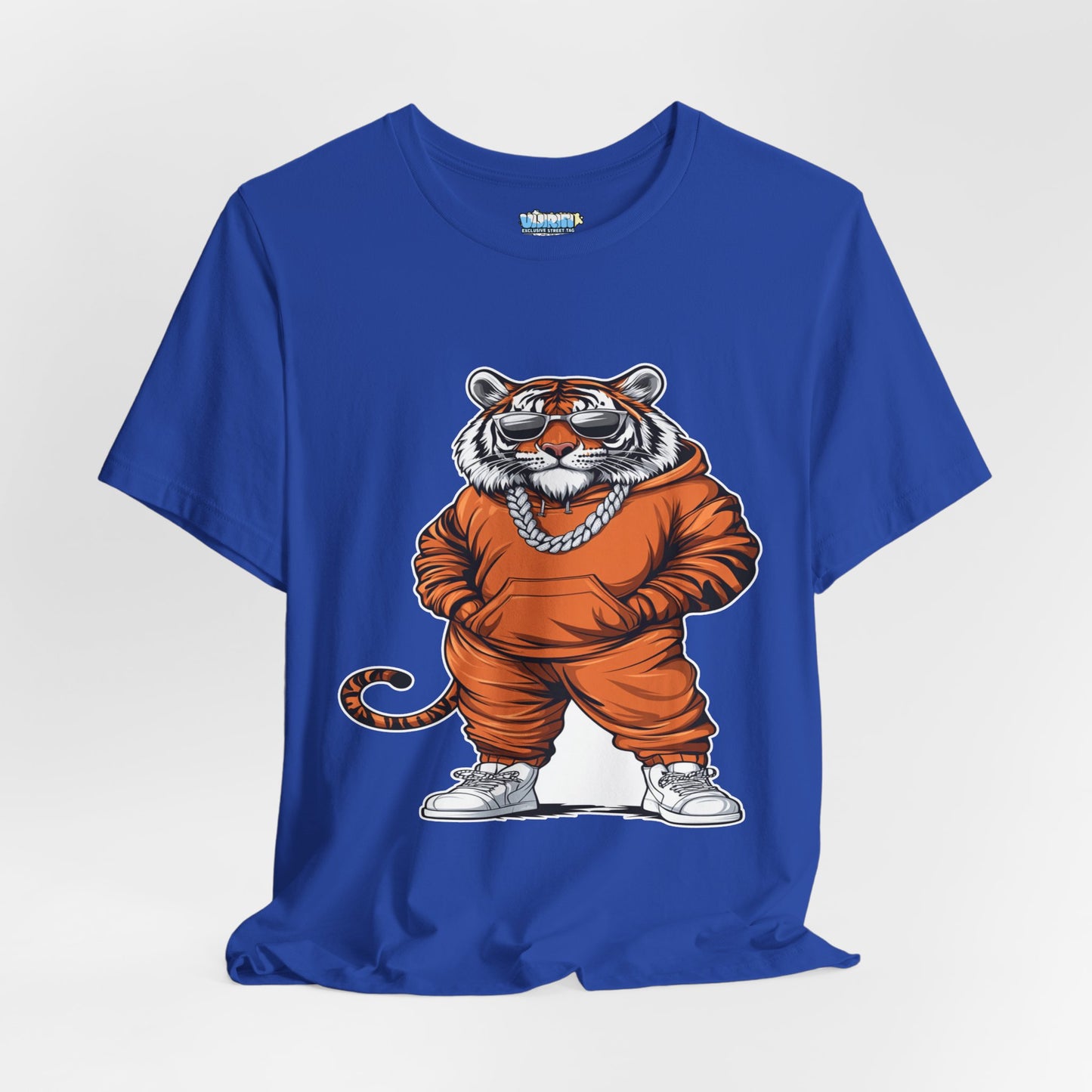 Cool Cat Graphic Tee - Jersey Short Sleeve T-Shirt for Animal Lovers