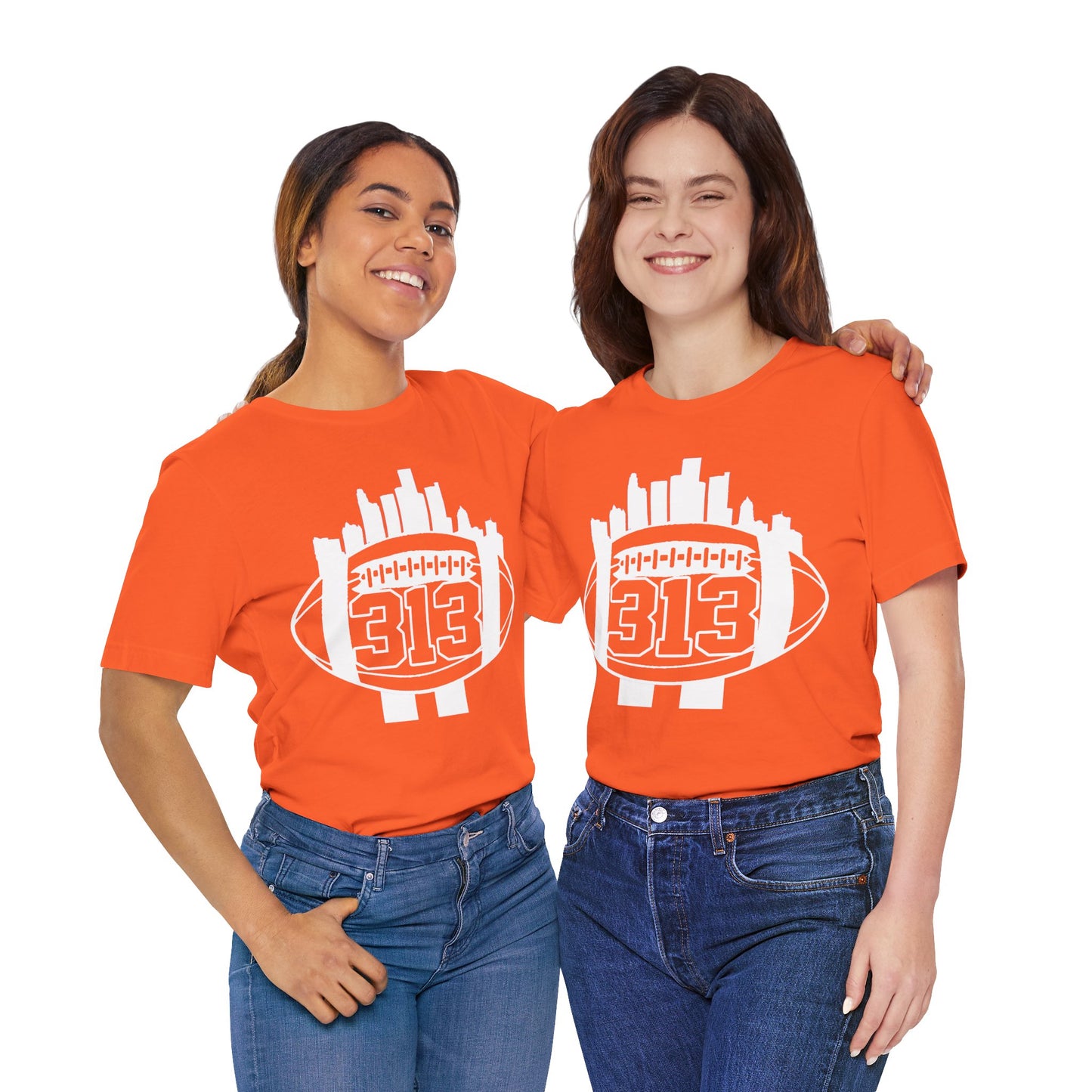DETROIT 313 FOOT BALL SHIRT
