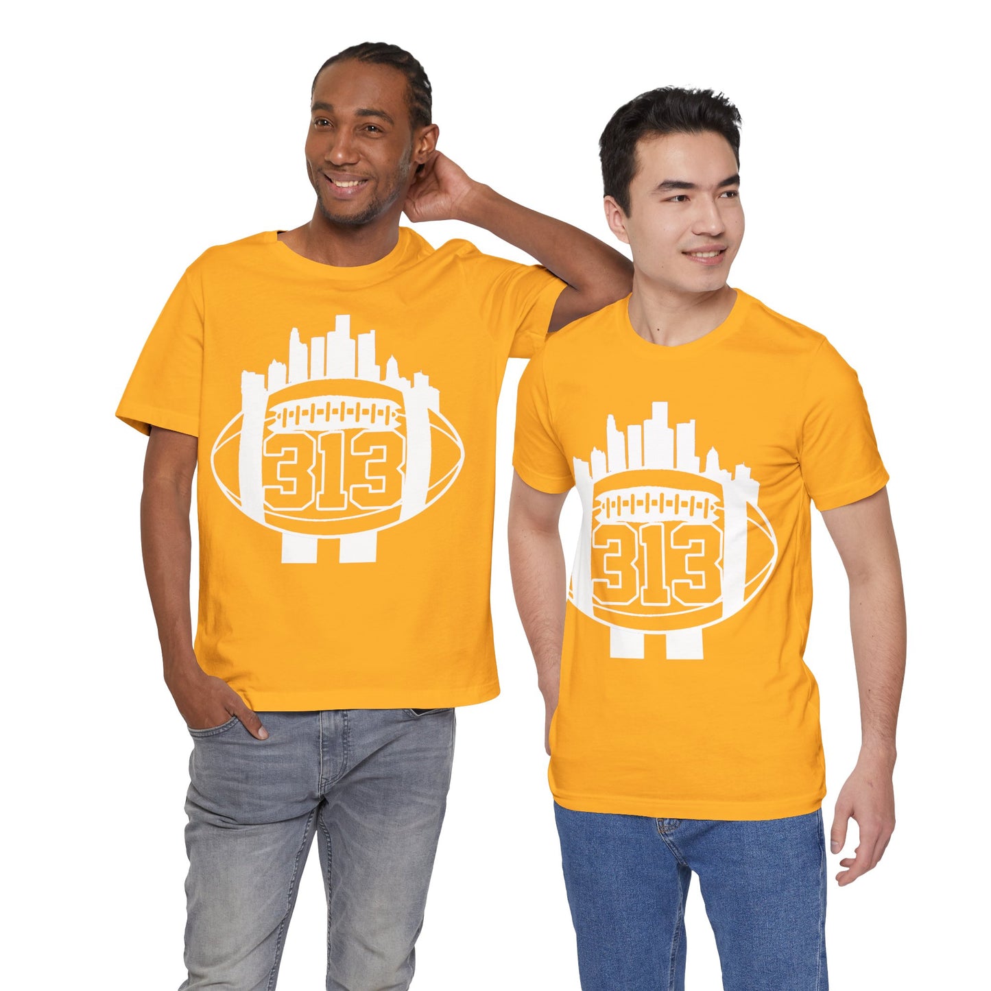 DETROIT 313 FOOT BALL SHIRT